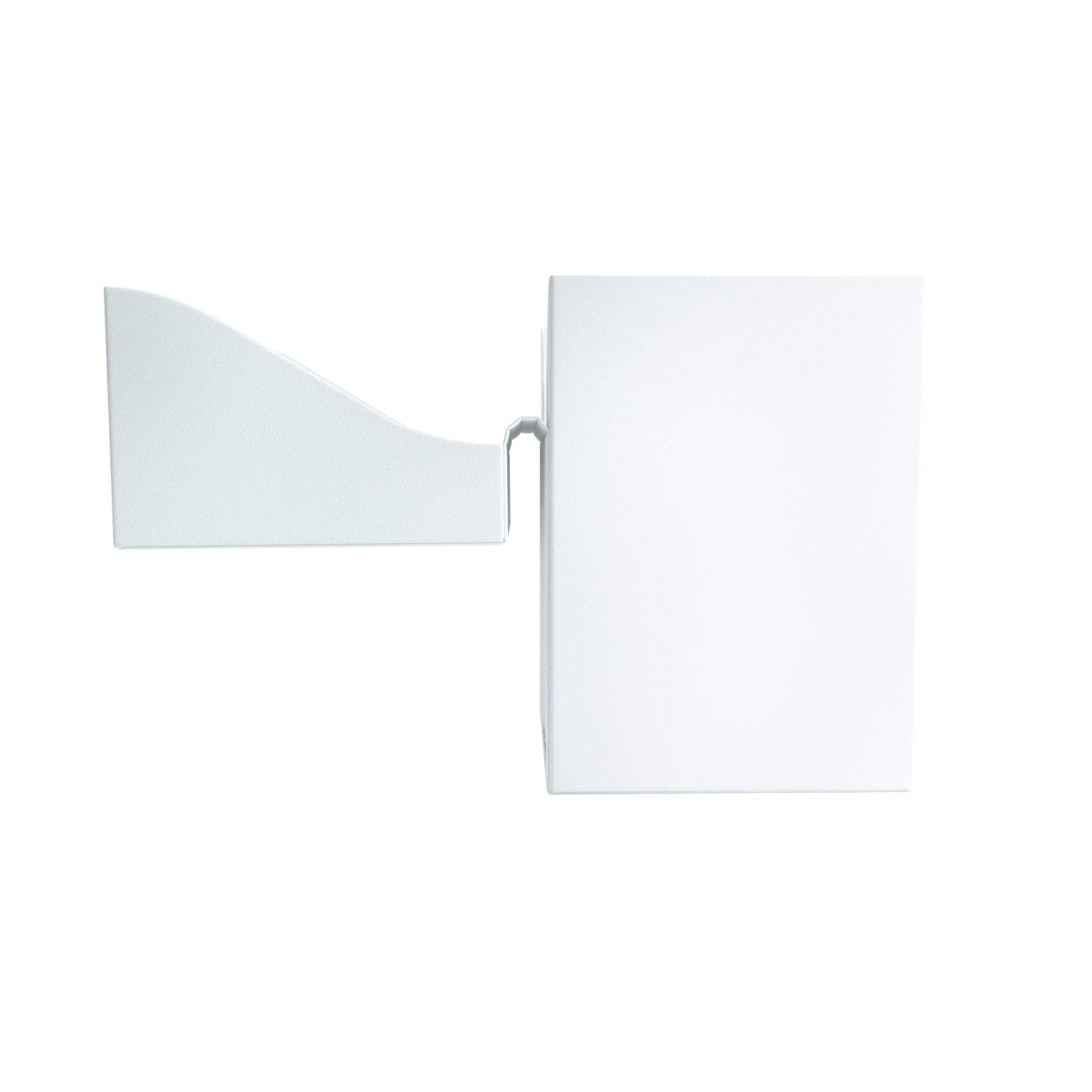 Gamegenic 100-Card Deck Holder for Trading Card Games - White | Cobra Neck Technology | Self-Locking Lid 6