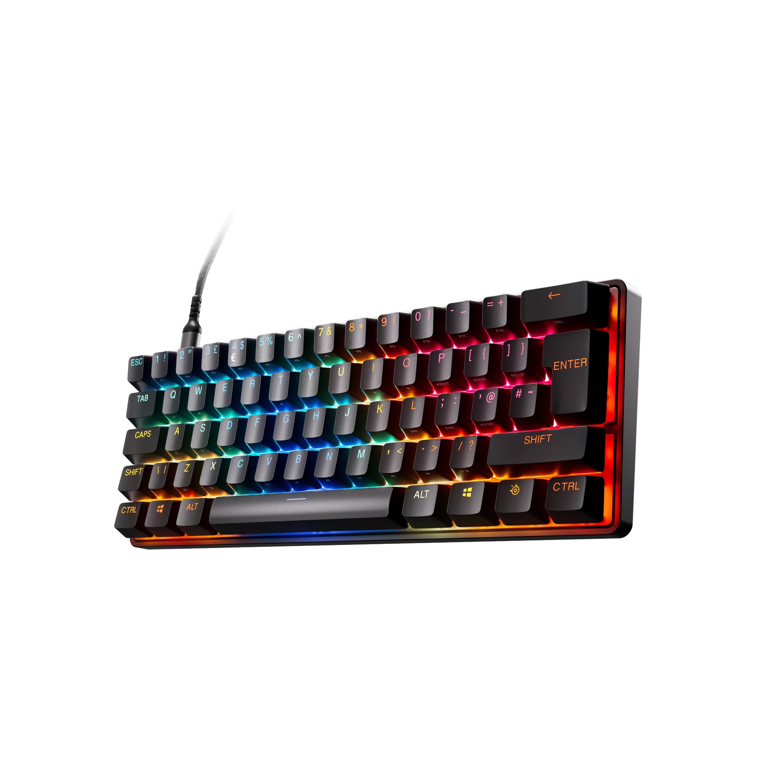 SteelSeries Apex Pro Mini Gen 3 - 60% Gaming Keyboard - OmniPoint 3.0 Hall Effect Switches - English QWERTY