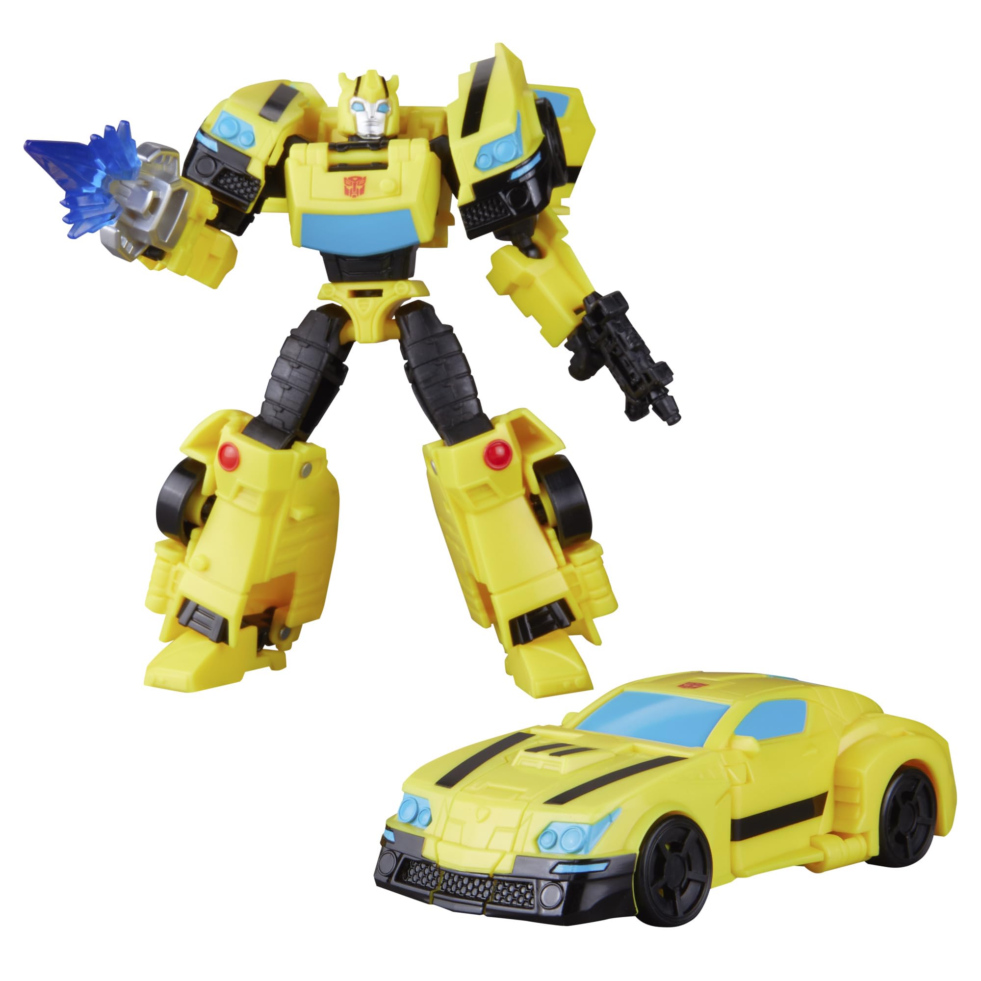Transformers Bumblebee Action Figure - 2-in-1 Robot to Car Conversion | 18 Steps | 5 Inches 1