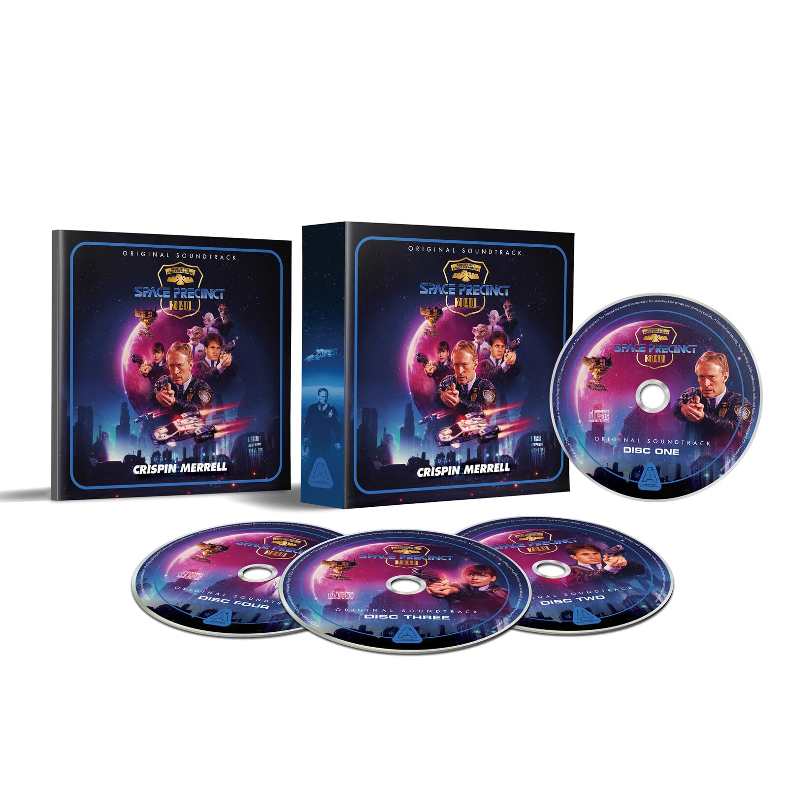 Crispin Merrell - Space Precinct (Original Soundtrack) [4-Disc Box Set CD] 1