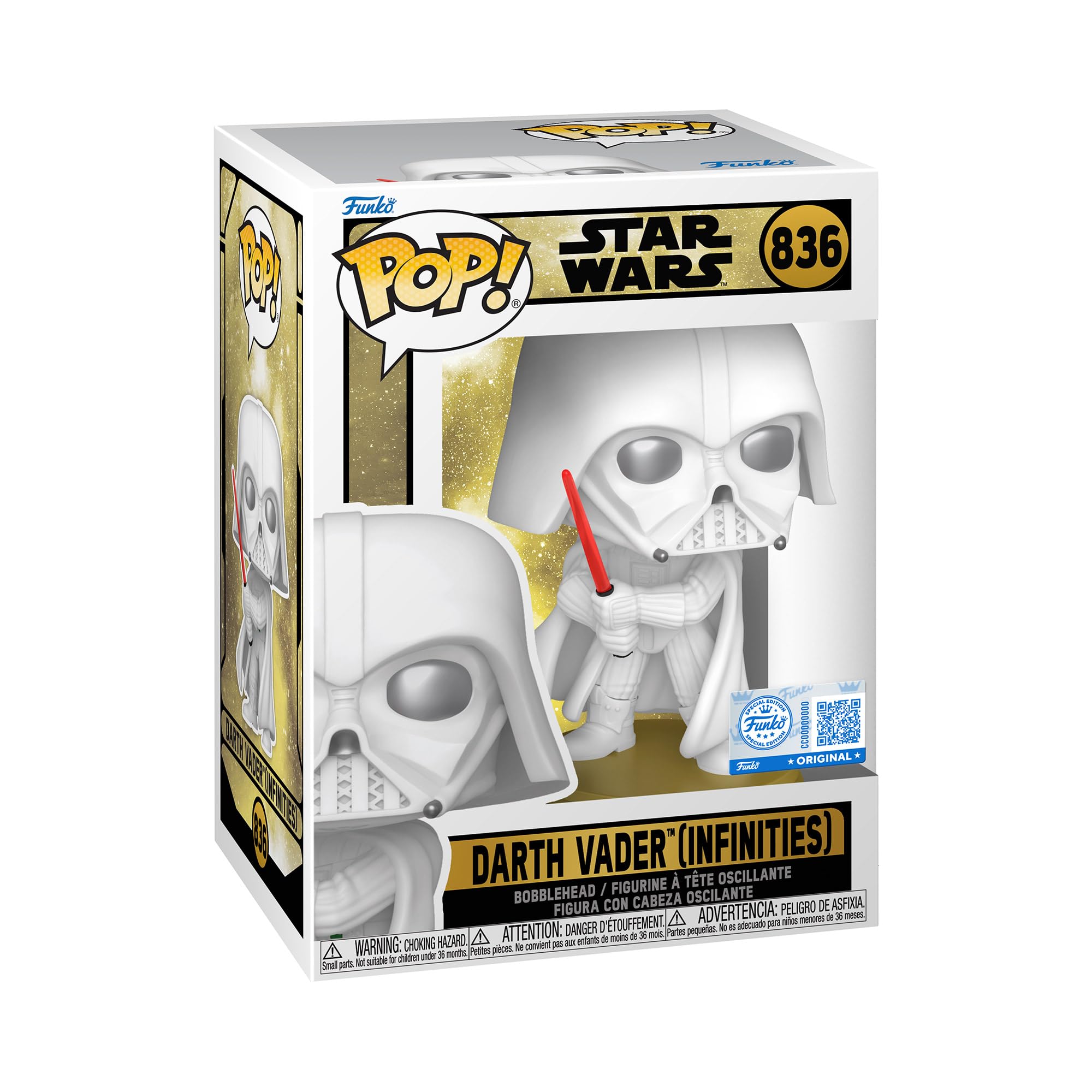 Funko POP! Star Wars: Infinities Return of the Jedi - Darth Vader Vinyl Figure | 3.75 in 1