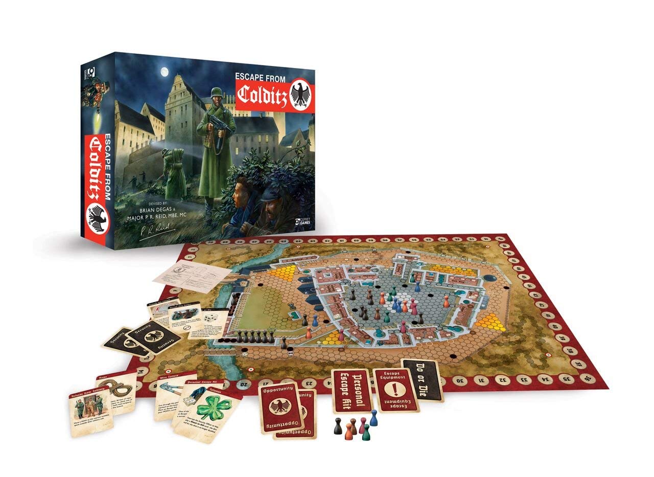 Osprey Games Escape from Colditz 75th Anniversary Edition Board Game 1