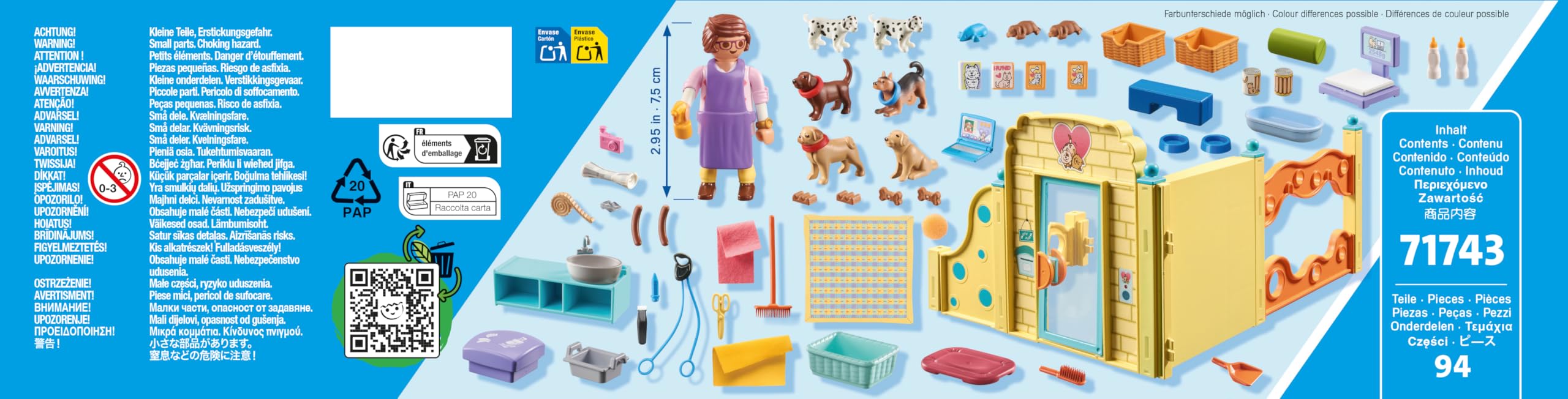 PLAYMOBIL My Life Puppy House Playset - Animal Figures Set for Kids Ages 4+ 2