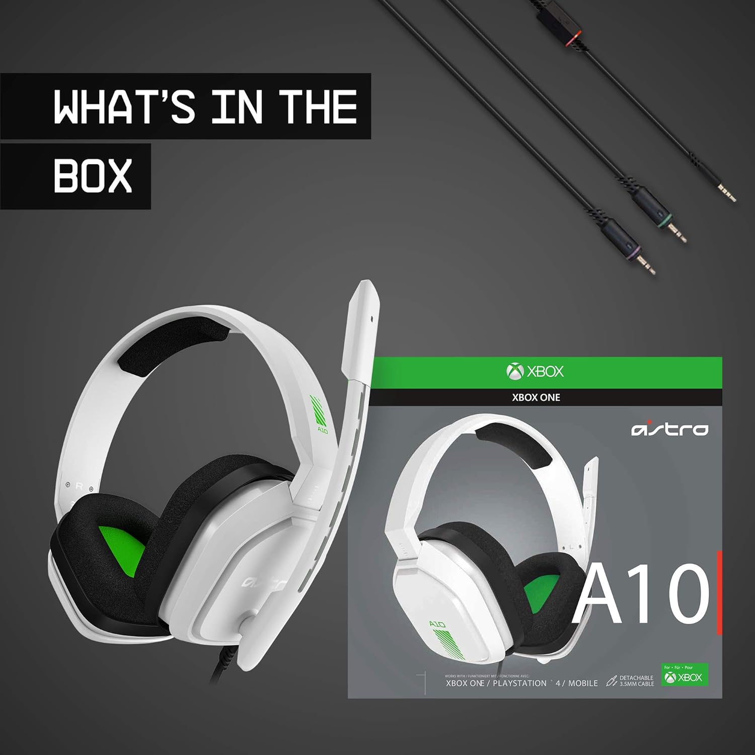 ASTRO Gaming A10 Wired Gaming Headset - Lightweight, Durable for Xbox, PlayStation, PC & Mobile 5