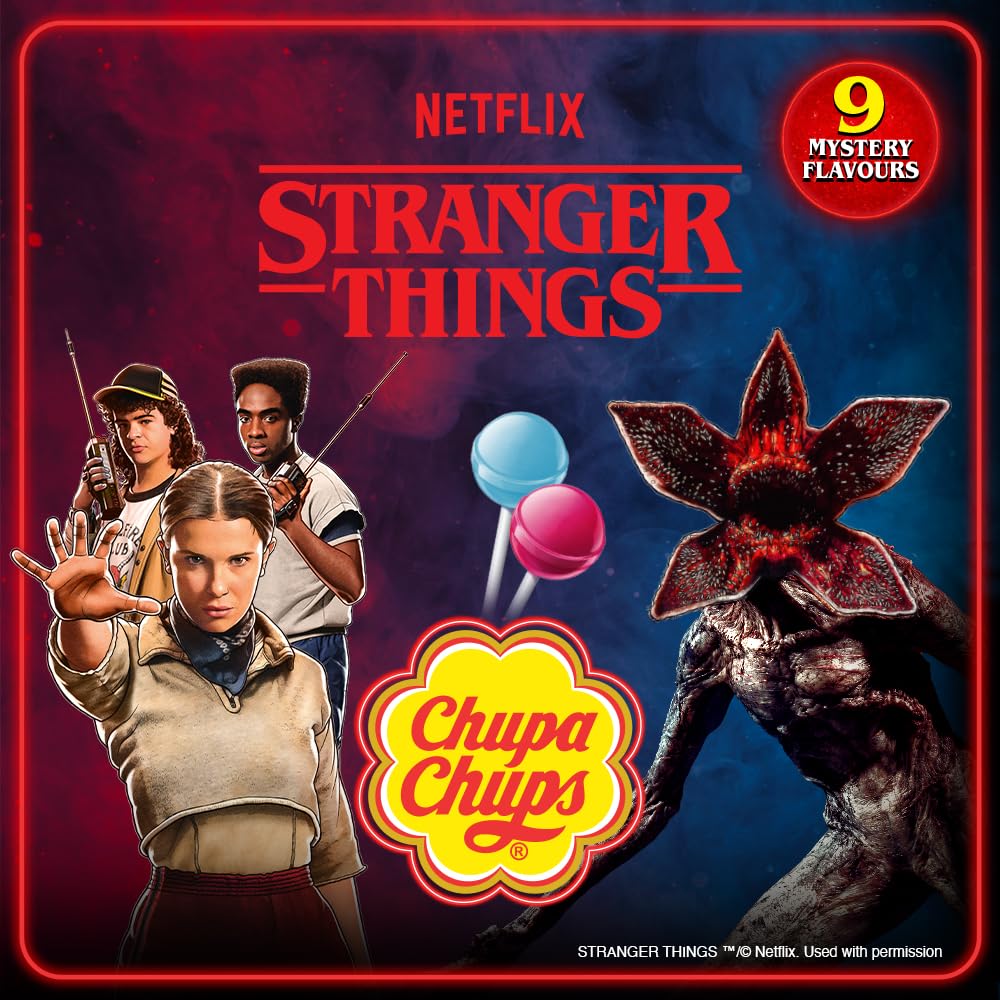 Chupa Chups Stranger Things - Right Side Up Limited Edition Lollipop 2