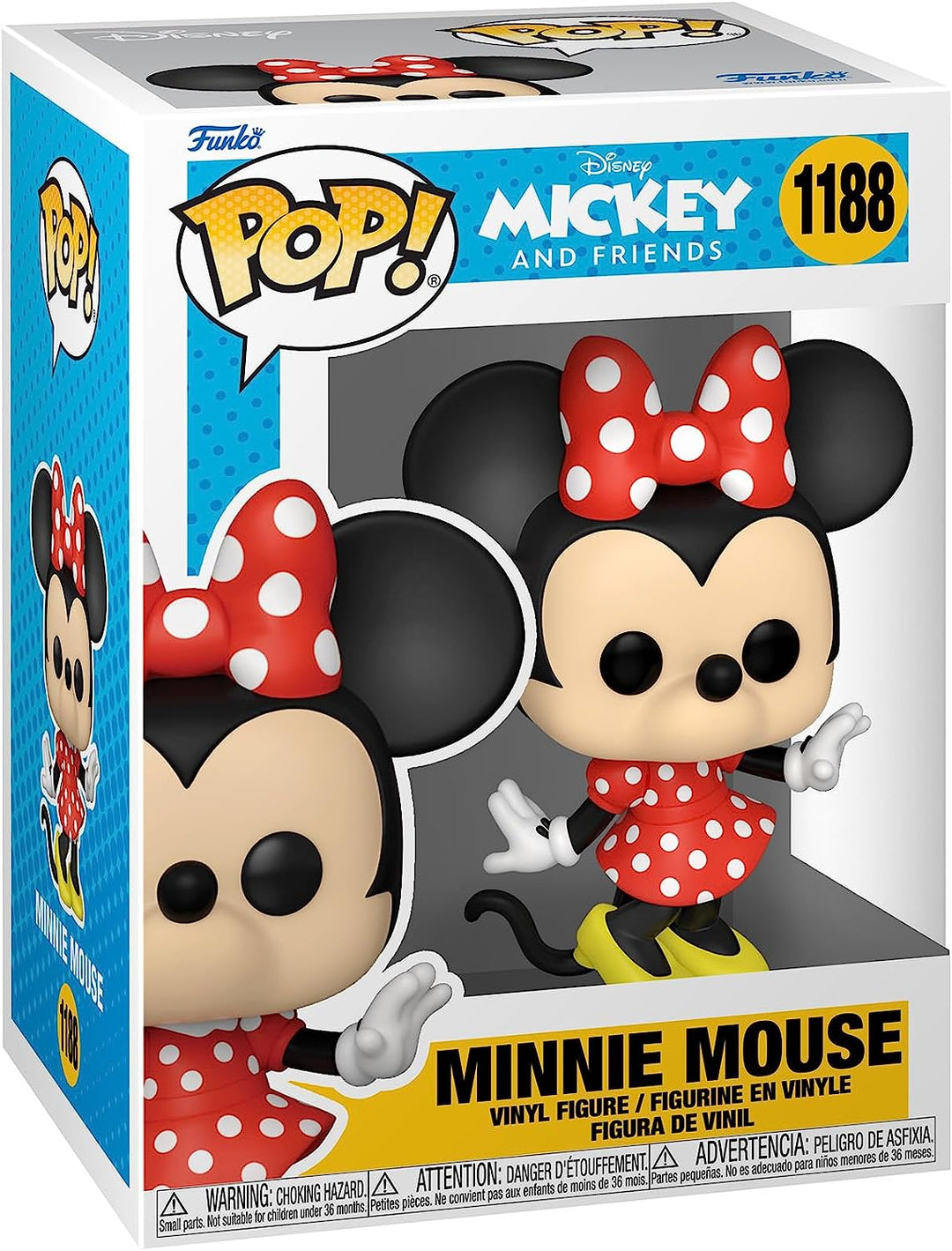 Disney Mickey and Friends Minnie Mouse Funko 59624 Pop! VInyl #1188