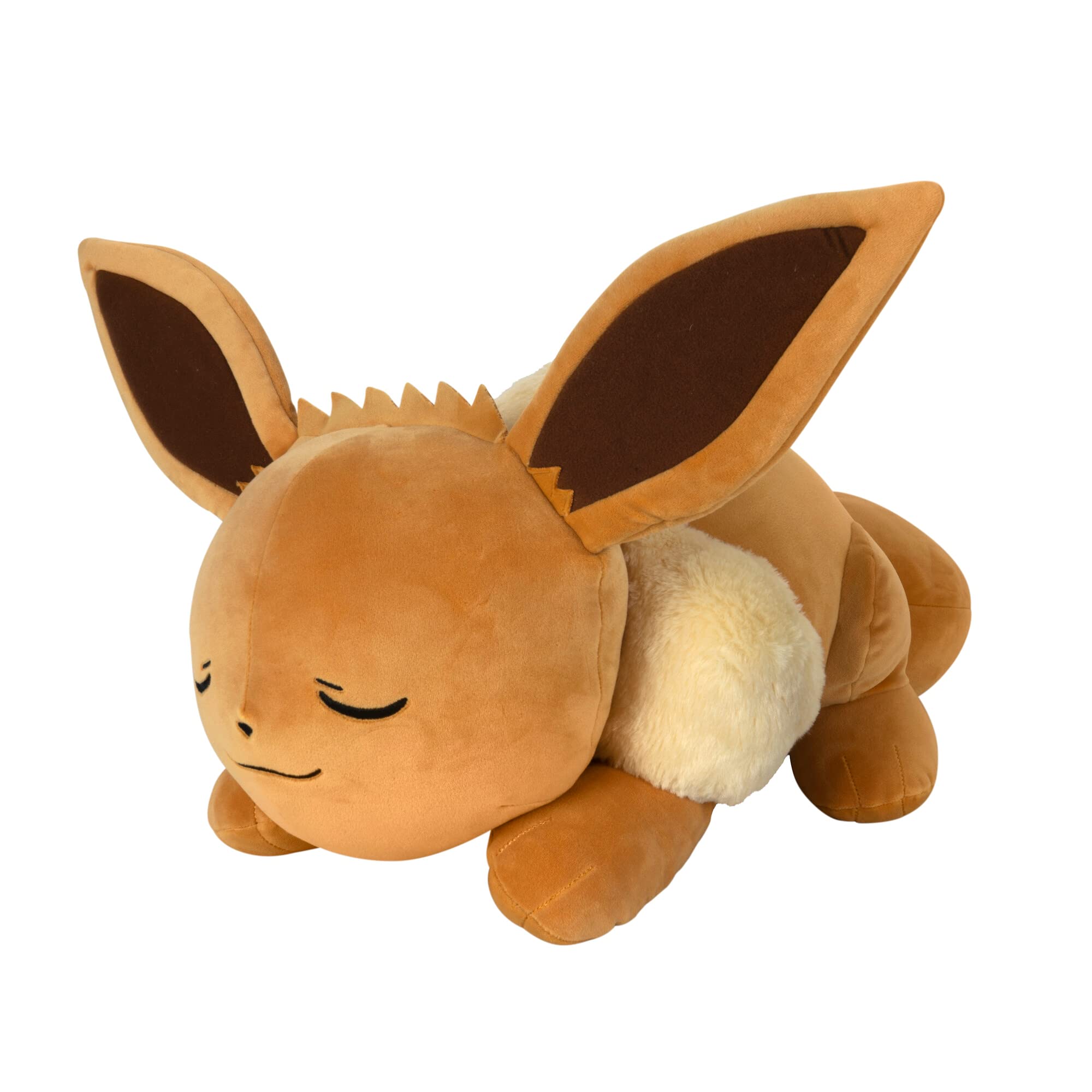 Pokémon Eevee Sleeping Plush - 18 Inch Super-Soft Plush Toy in Authentic Sleeping Pose 1