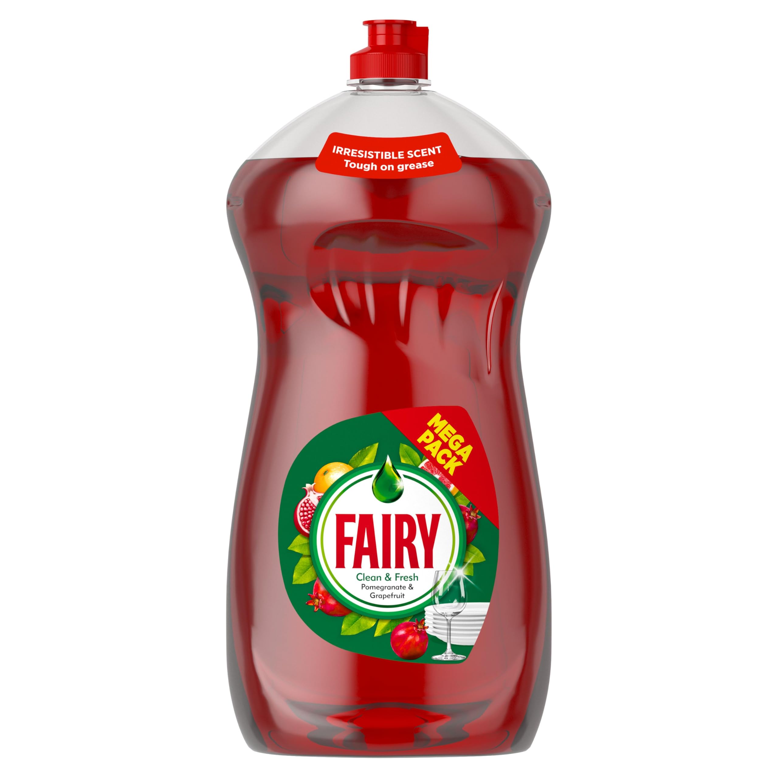 Fairy - Clean and Fresh Washing Up Liquid Pomegranate and Grapefruit 1450ML 8