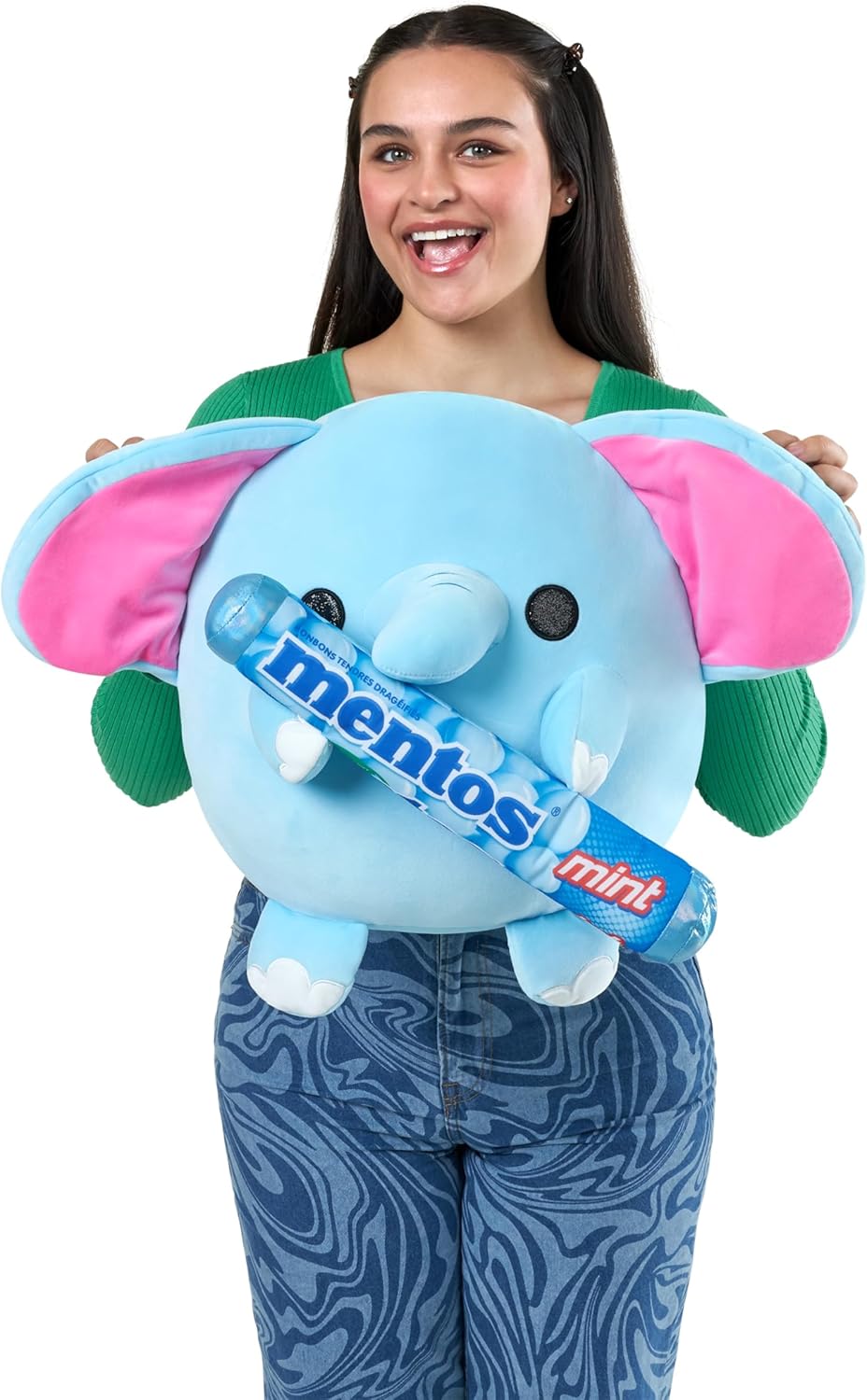 Snackles Super Sized 35 cm Elephant (Mentos) Plush - ZURU Cuddly Squishy Comfort Toy 2