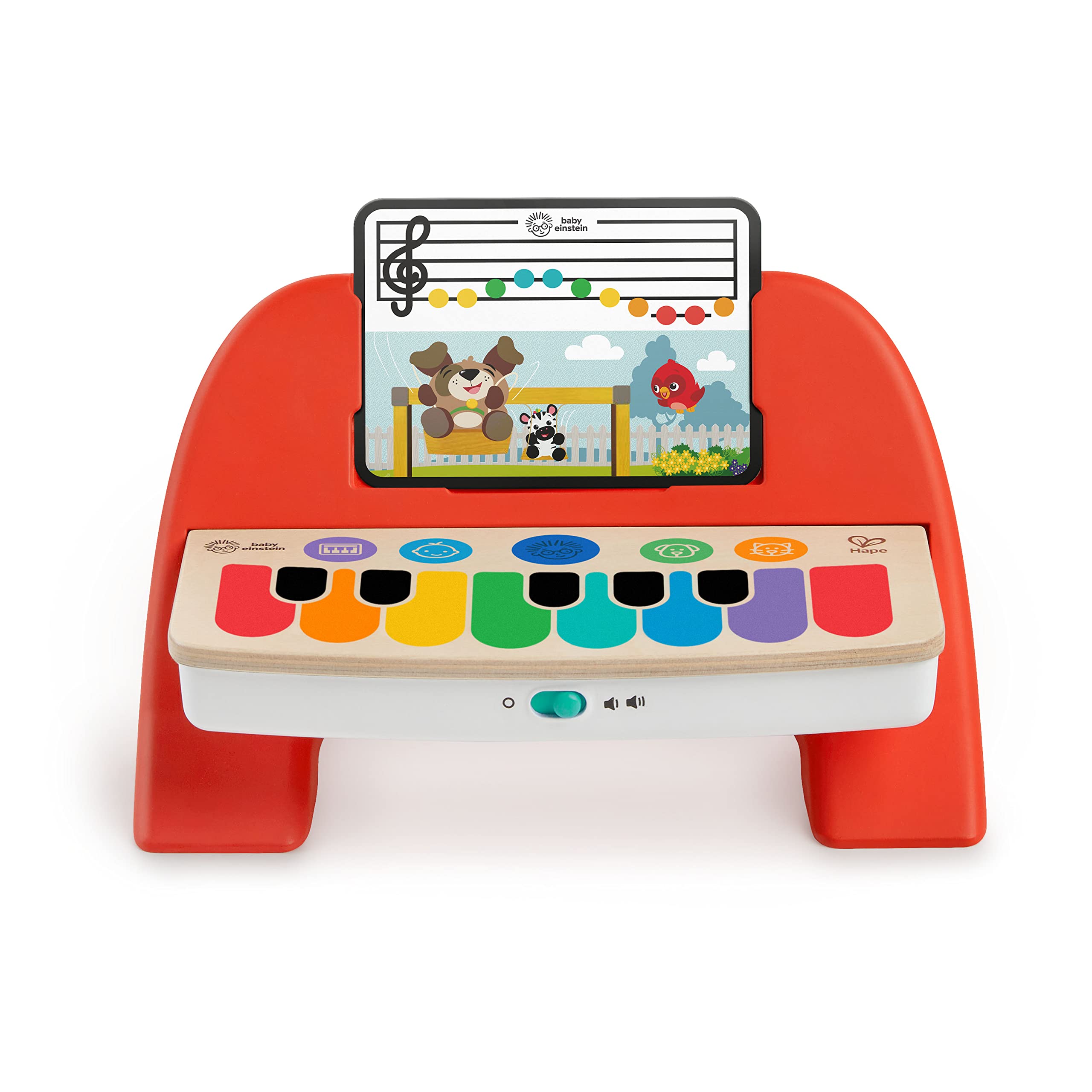 Baby Einstein Cal's First Melodies Magic Touch Piano - Wooden Musical Toy with 6 Melodies | Ages 6-36 Months 4