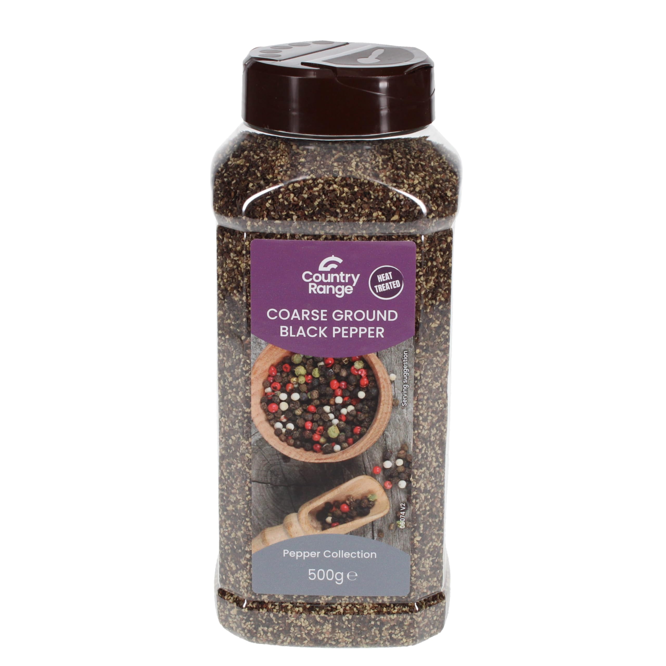 Country Range Coarse Ground Black Pepper - 4 x 500g Catering Pack | BRC Accredited 1