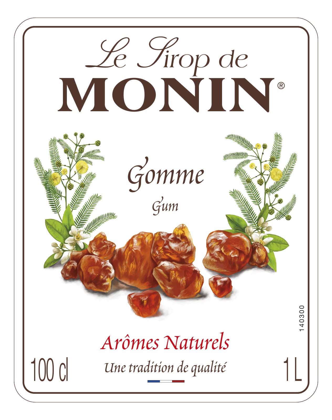 Monin Gum Syrup - Neutral Flavor Enhancer for Cocktails & Coffee | 1L PET Bottle 3