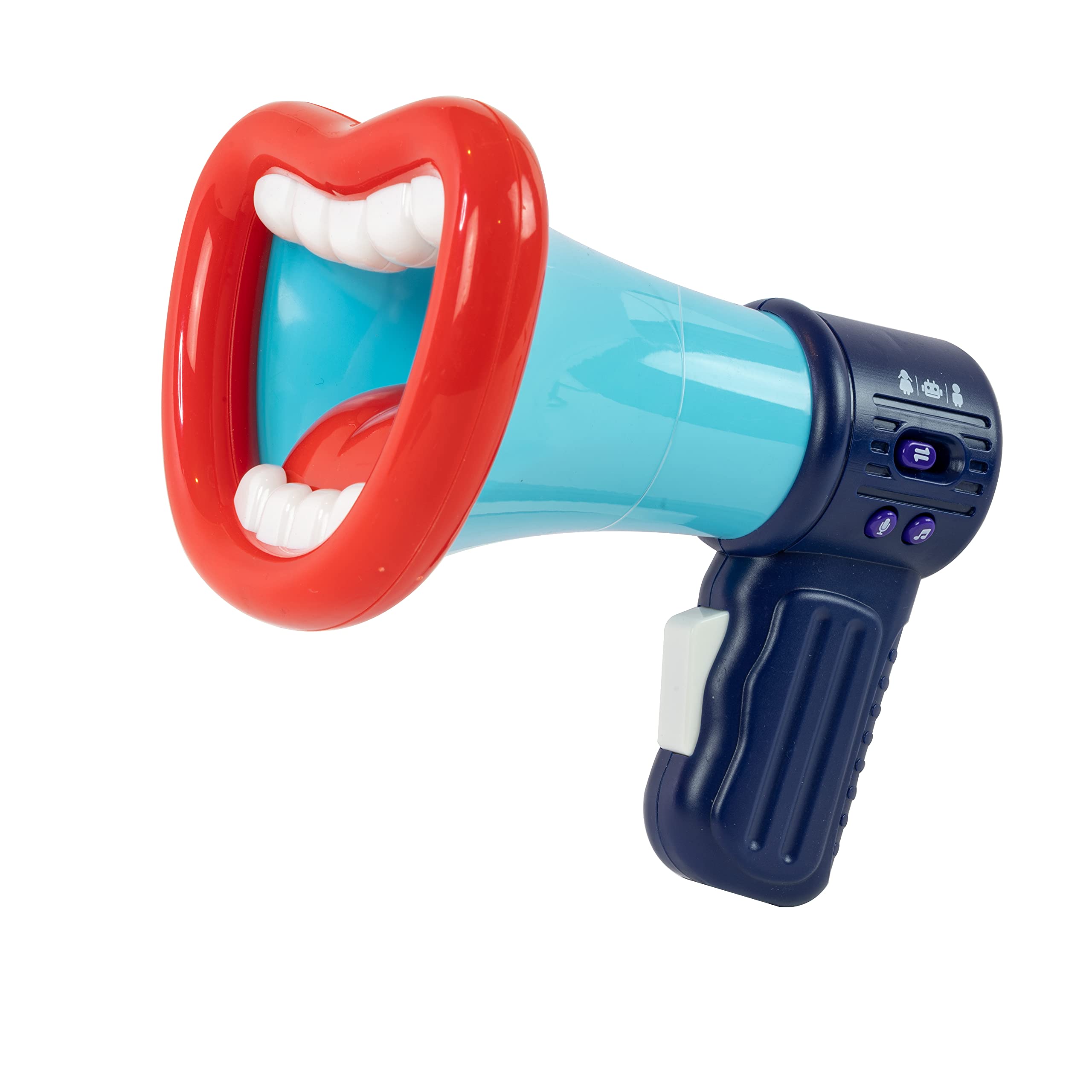 Funtime Gifts Loudmouth Electronic Voice Changer - 3 Modes, Record/Laughter Function | Ages 3+ 4