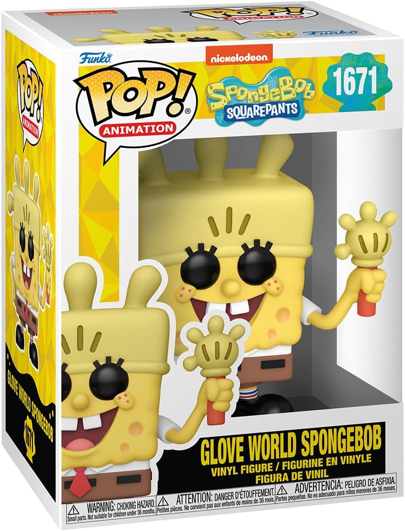 Funko Pop! TV: SpongeBob SquarePants - Glove World Exclusive Vinyl Figure (75734)
