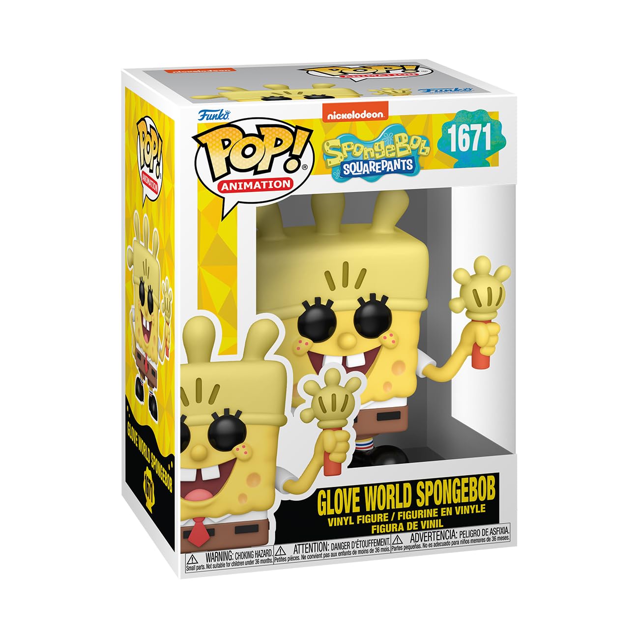 Funko Pop! TV: SpongeBob SquarePants - Glove World Exclusive Vinyl Figure (75734) 9