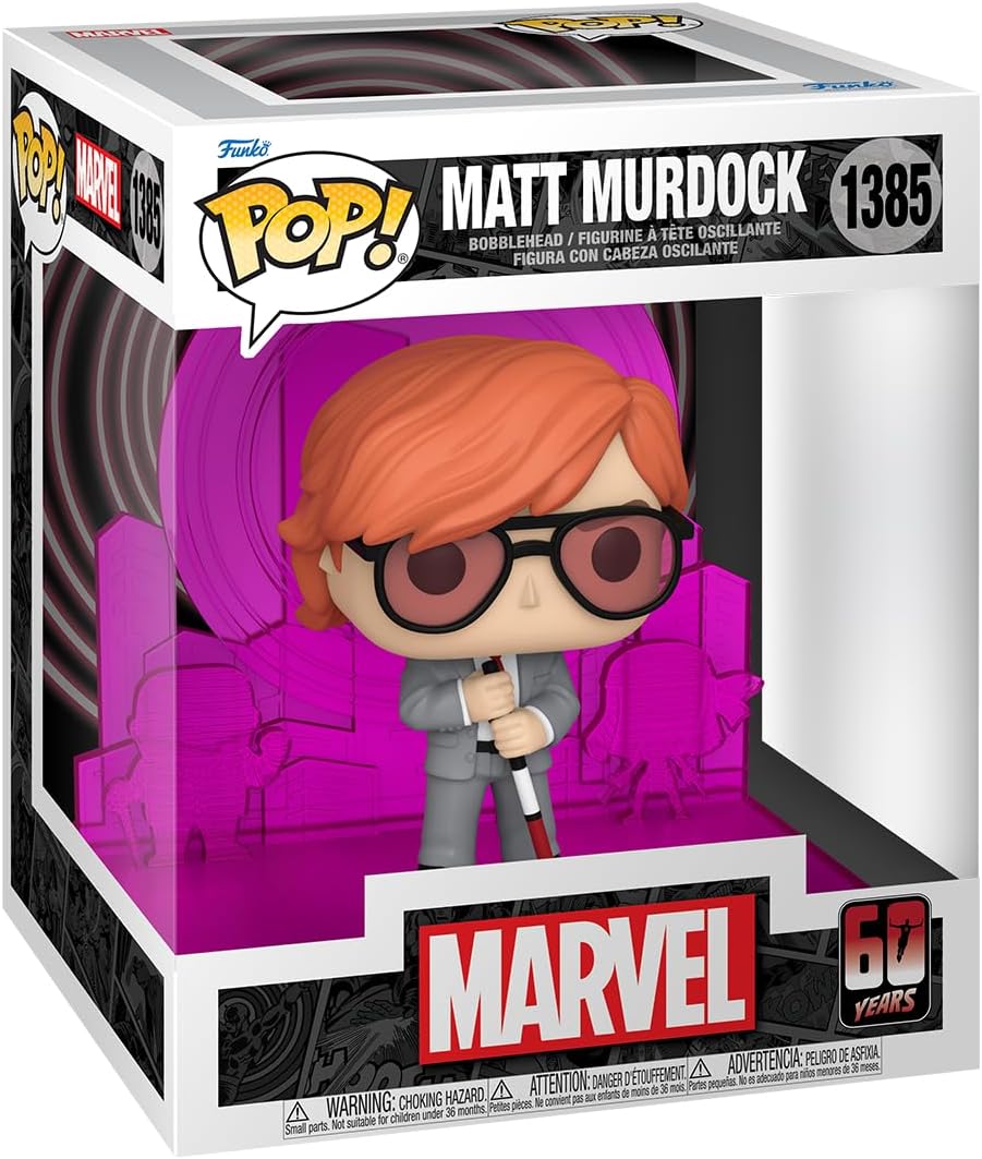 Funko Pop! Deluxe Marvel Comics - Matt Murdock with Radar Vinyl Figure (81048)