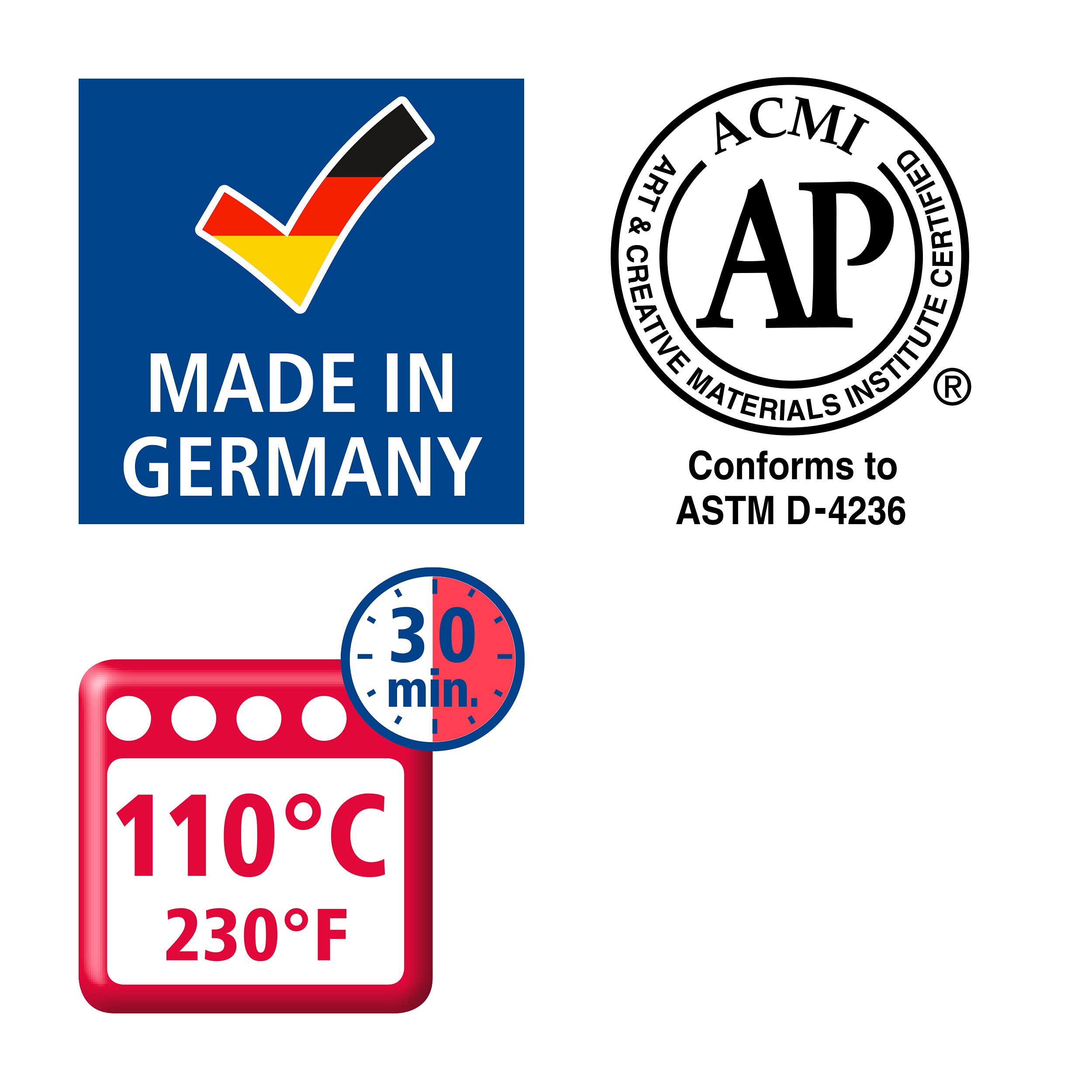 STAEDTLER FIMO Soft Oven-Hardening Polymer Modelling Clay - Black | 454g Block | Extra Soft 3