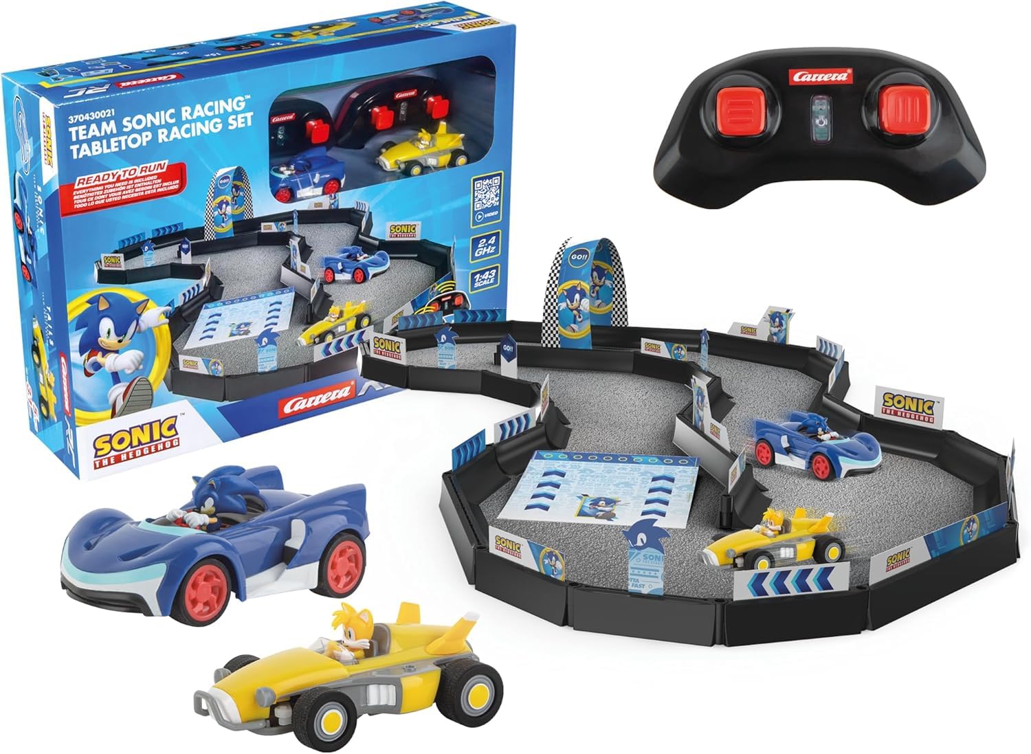 Carrera RC Sonic The Hedgehog - Team Sonic Racing Tabletop Racing Set 1