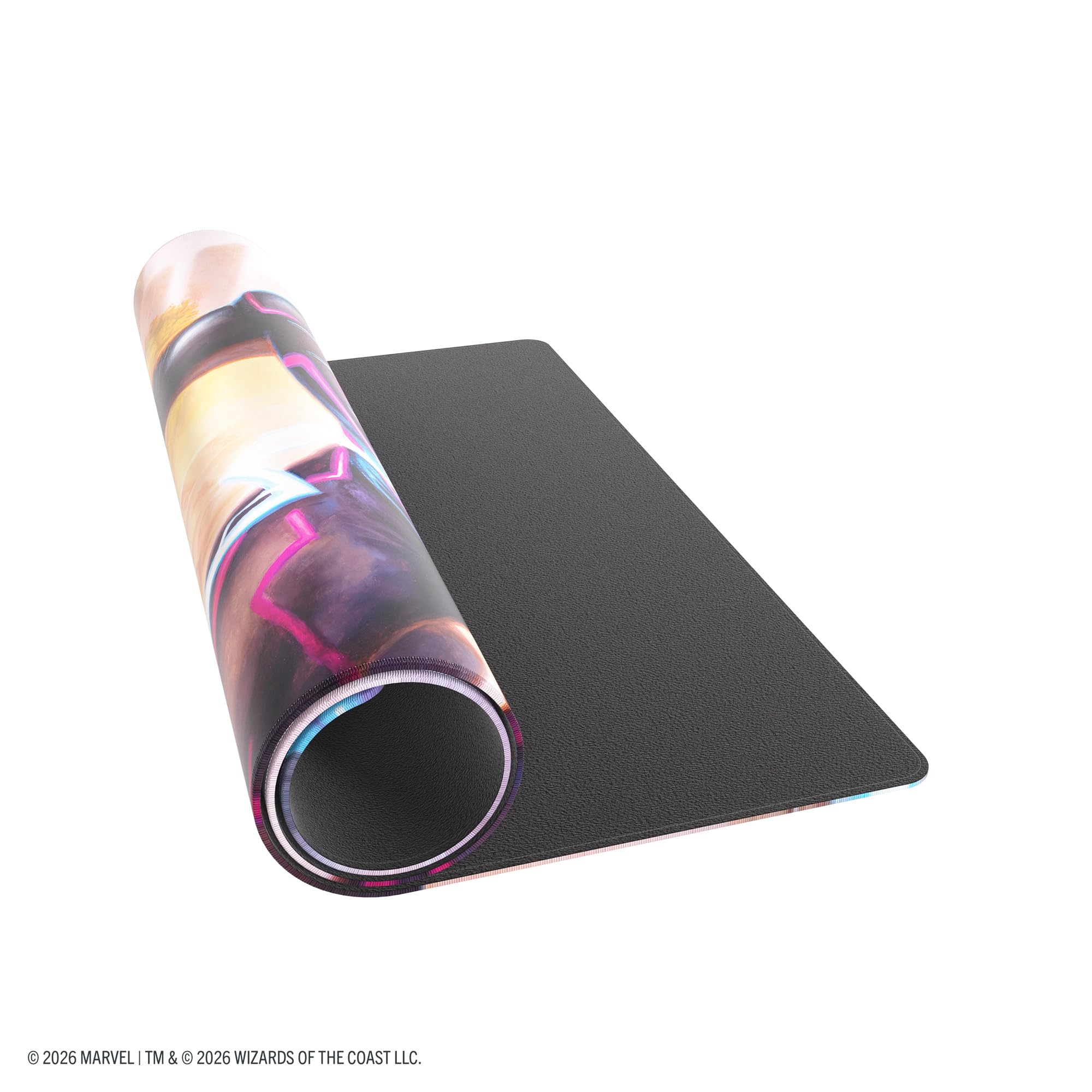 Gamegenic Magic: The Gathering Marvel Super Heroes Shiny Playmat - 2mm Thick | Anti-Slip Base | Officially Licensed 5