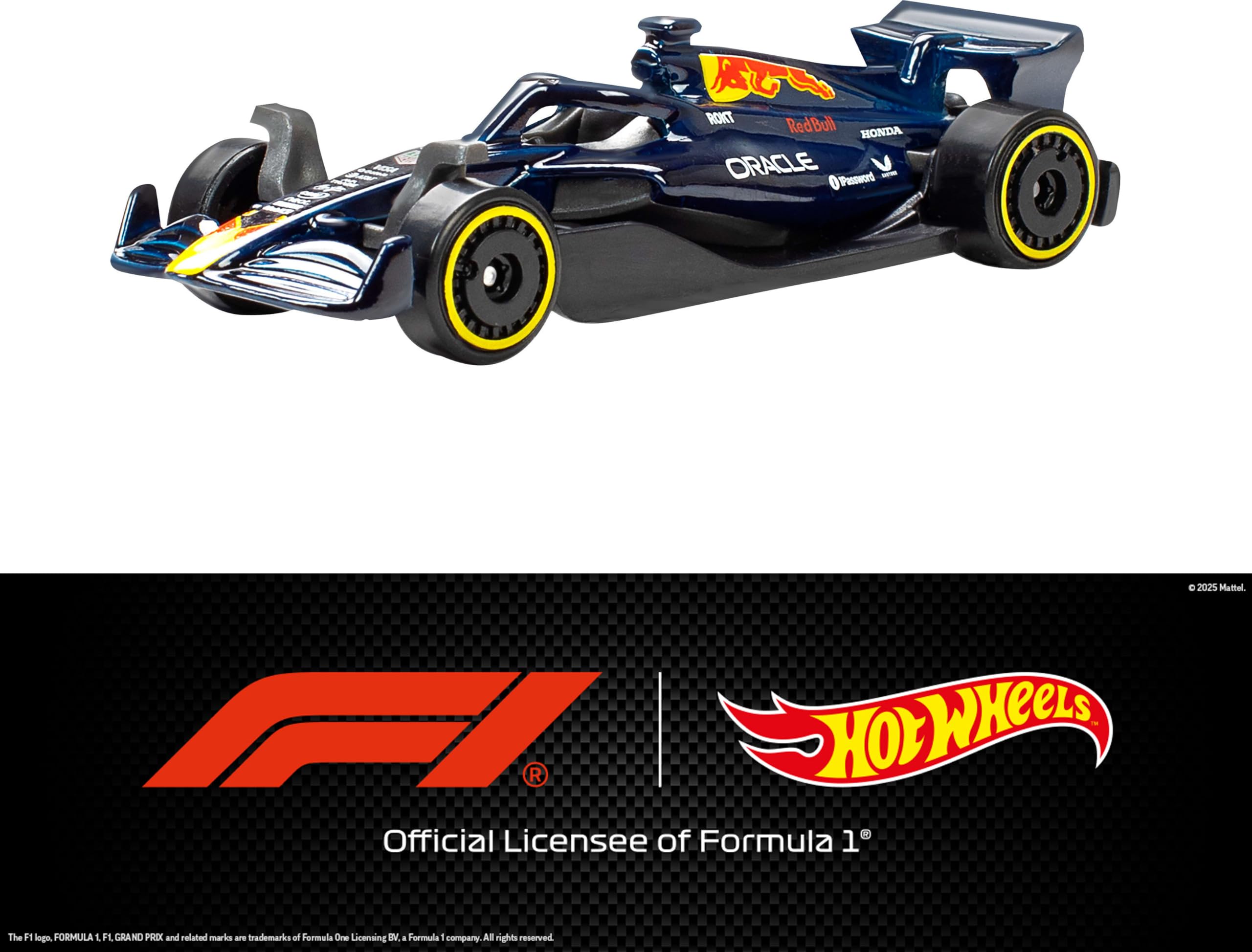 Hot Wheels Formula 1 5-Pack - 1:64 Scale Die-Cast Cars | Multicolor | Ages 3+ 4