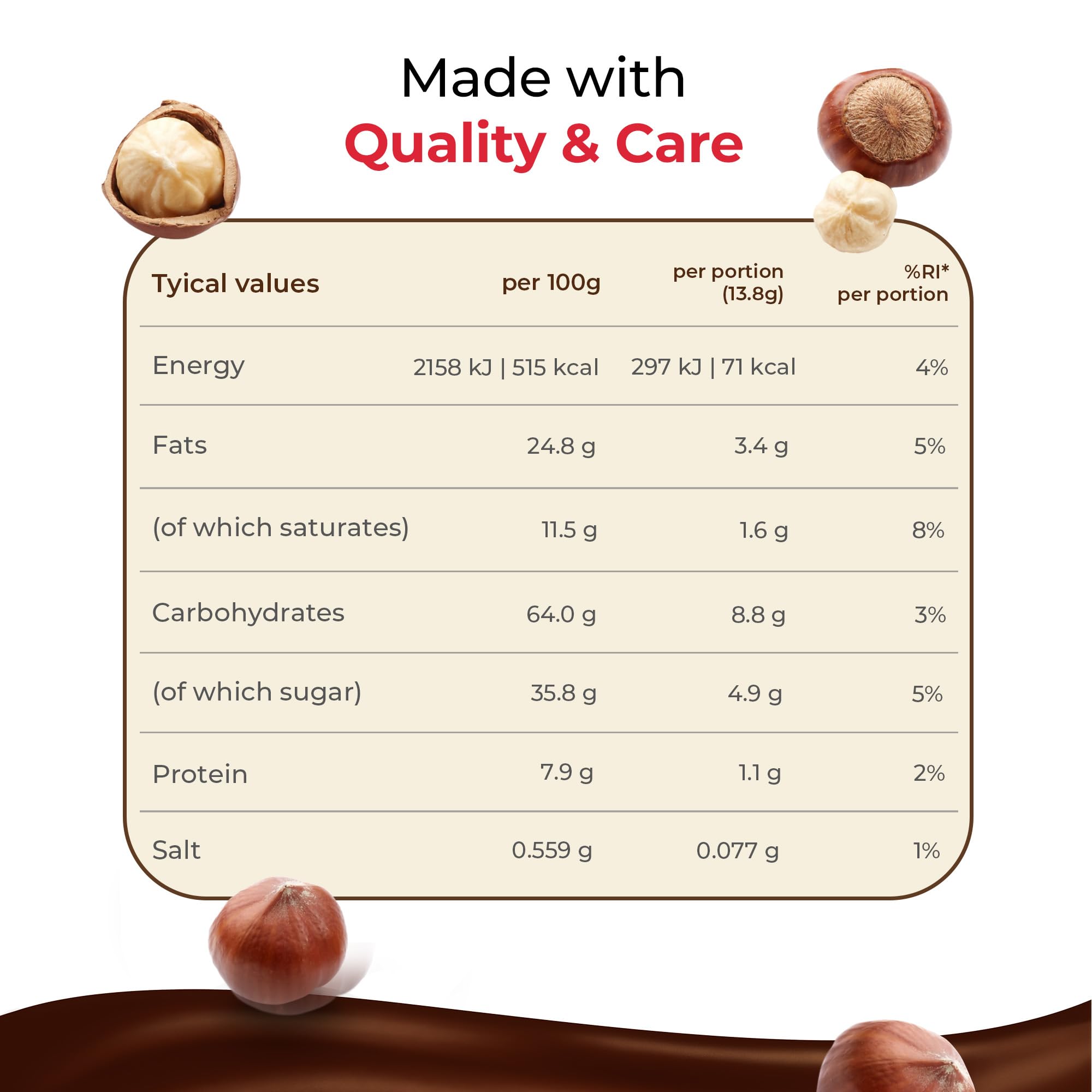 Nutella Biscuits with Creamy Nutella Heart - Crunchy Baked Biscuit | Pack of 12 | 166g 5