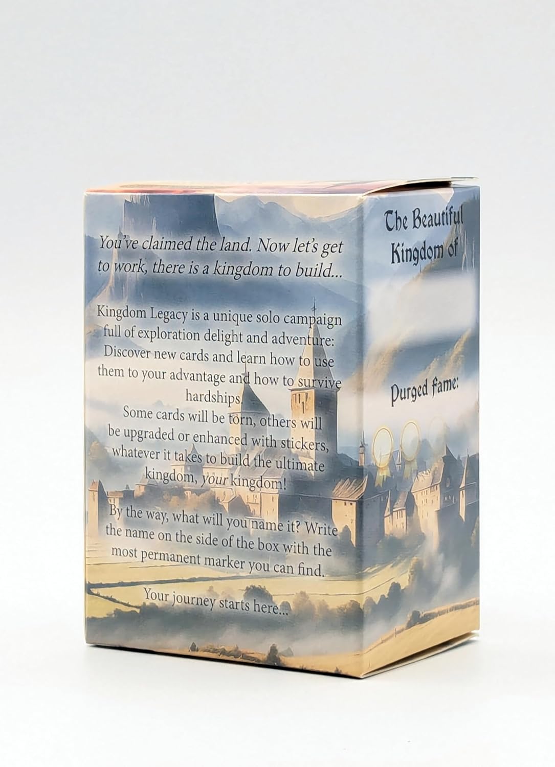 Fryx Games Kingdom Legacy Feudal Kingdom - Strategy Card Game for 1 Player 2