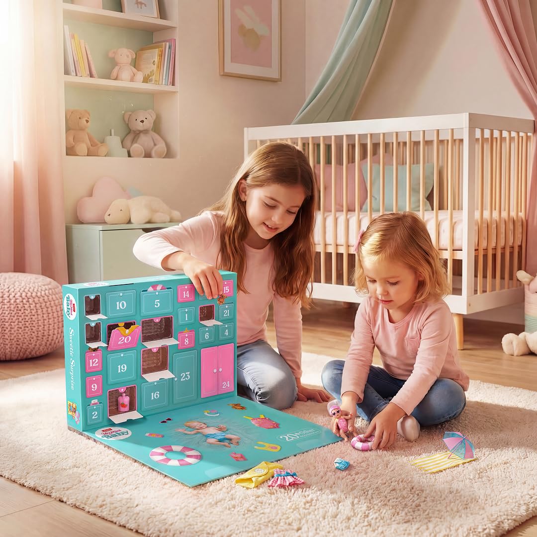 ZURU MY MINI Advent Calendar Series 1 - 24 Days of Mini Surprises | Includes 2 Dolls & 20+ Accessories 4