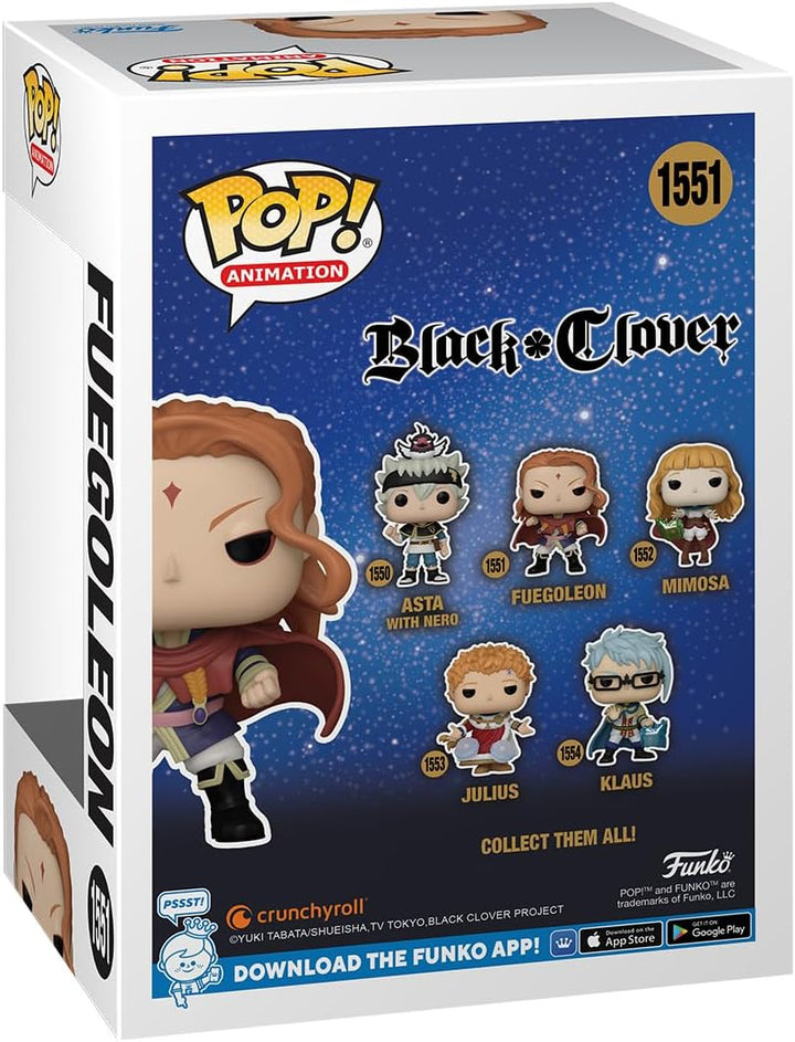 Funko Pop! Animation Black Clover - Fuegoleon Vermillion Vinyl Figure (72116)