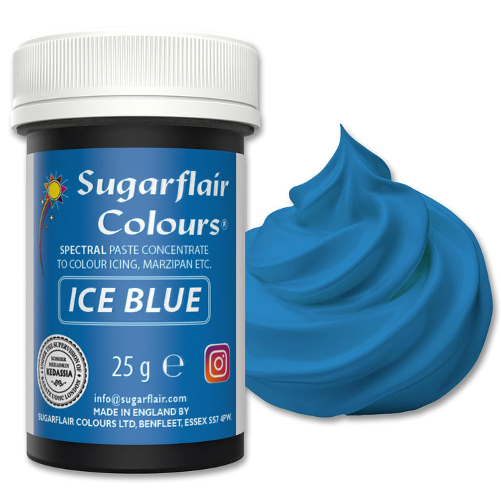 Sugarflair - Spectral Ice Blue Food Colouring Paste (30g)