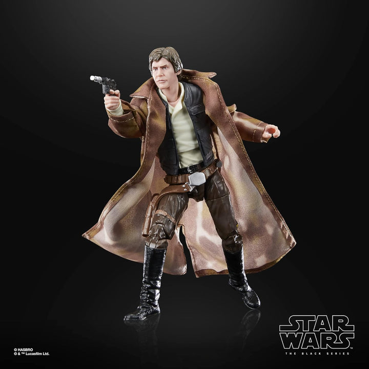 Hasbro Star Wars The Black Series Han Solo Action Figure - 6-Inch Collectible for Ages 4+