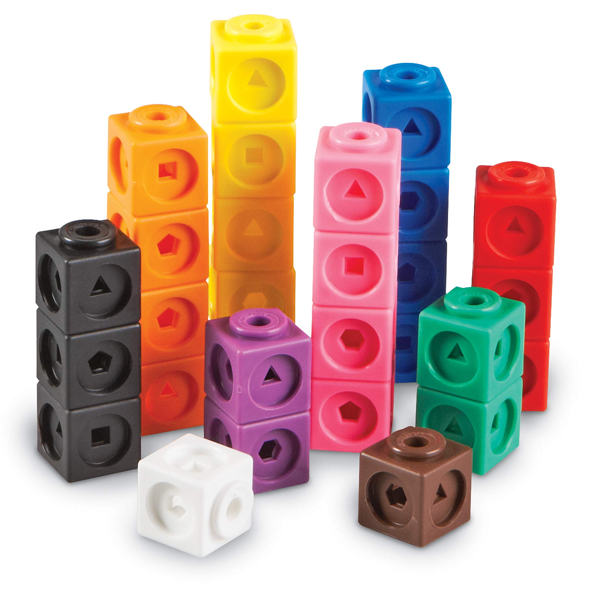 Learning Resources MathLink Cubes – Set of 100 Linking Cubes for Ages 5+ | Early Maths & Patterning 1