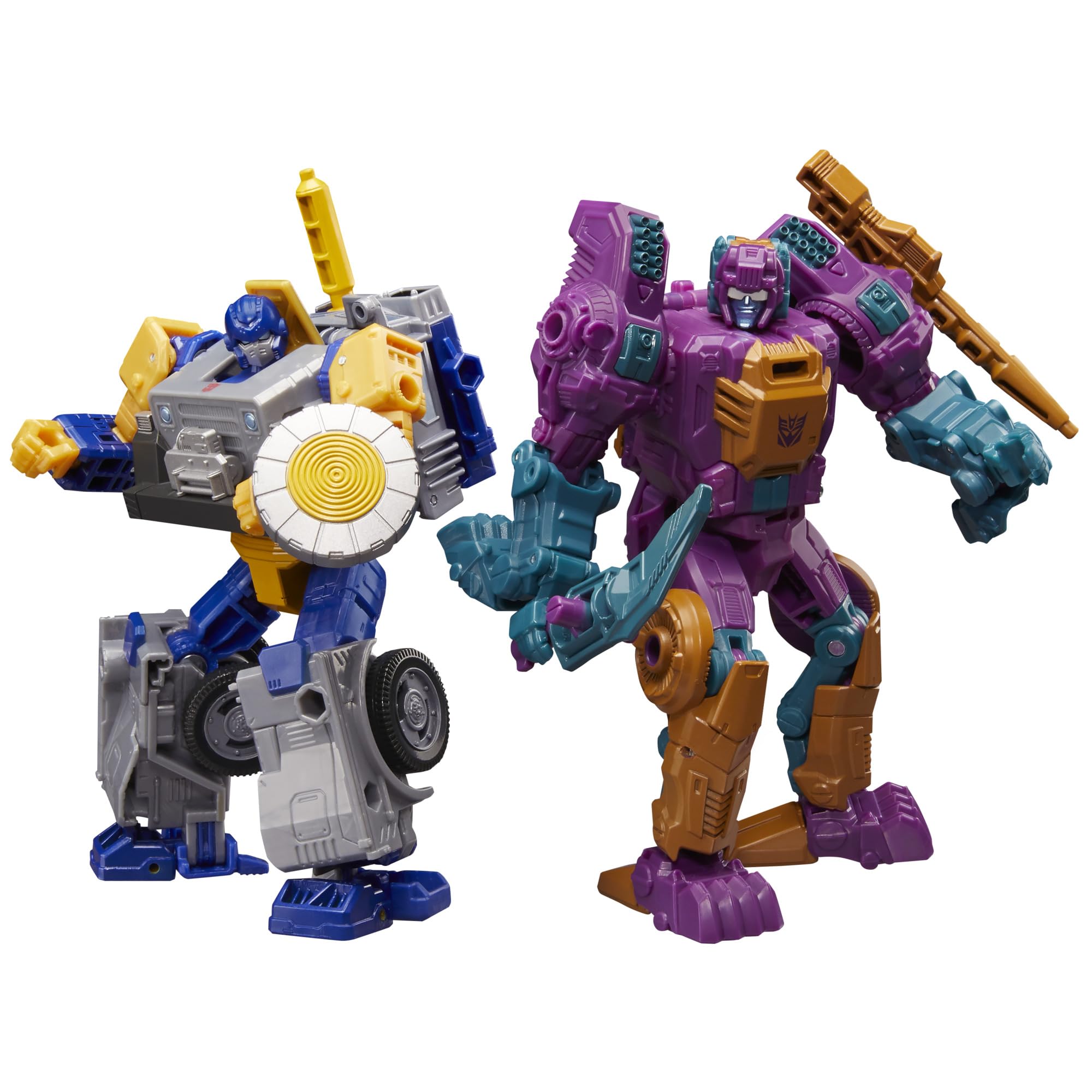 Transformers Age of the Primes Wreck ‘n Doom Collection Fisitron and Carnivac Action Figures