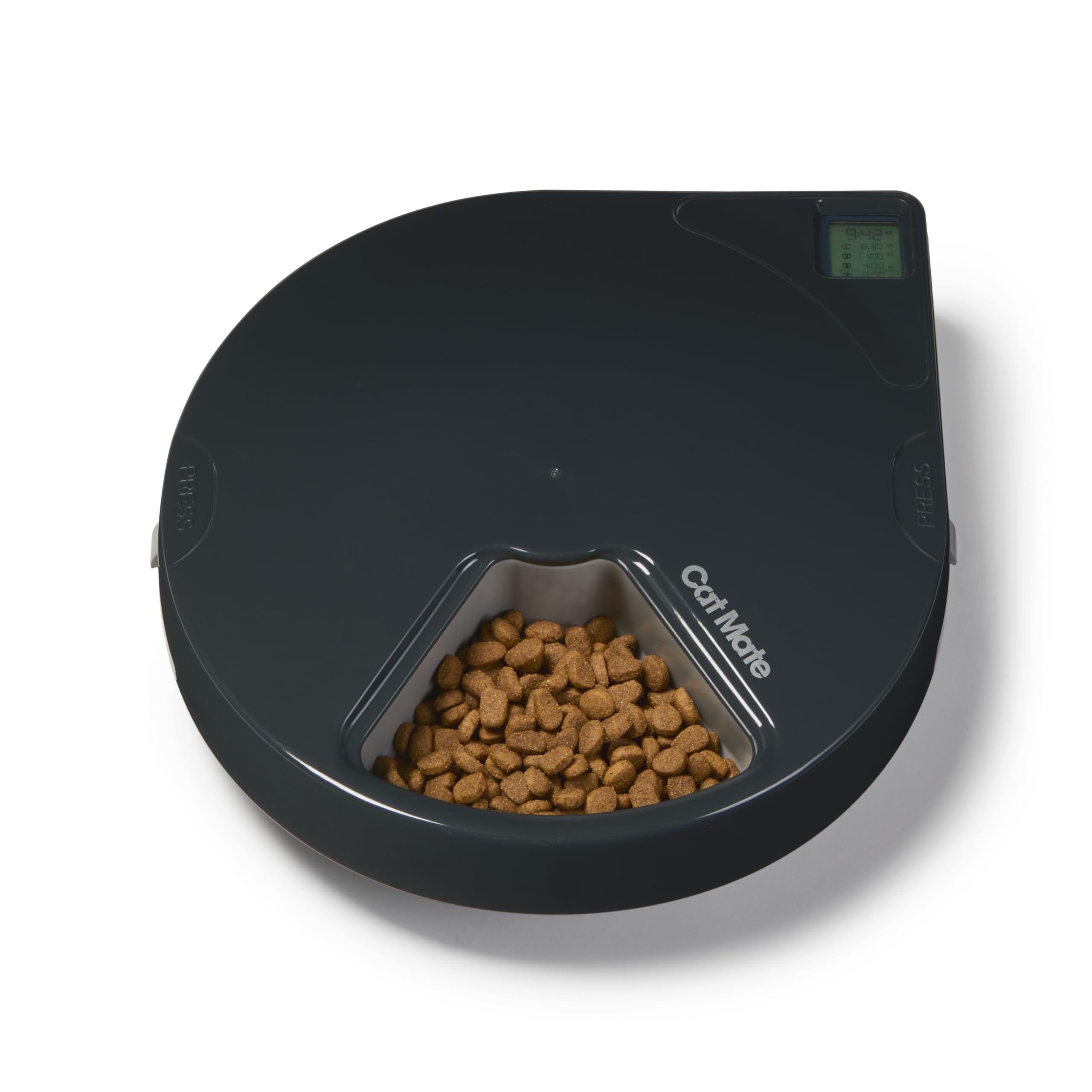 Closer Pets Cat Mate C500 Automatic 5-Bowl Feeder with Digital Timer for Wet/Dry Food 2