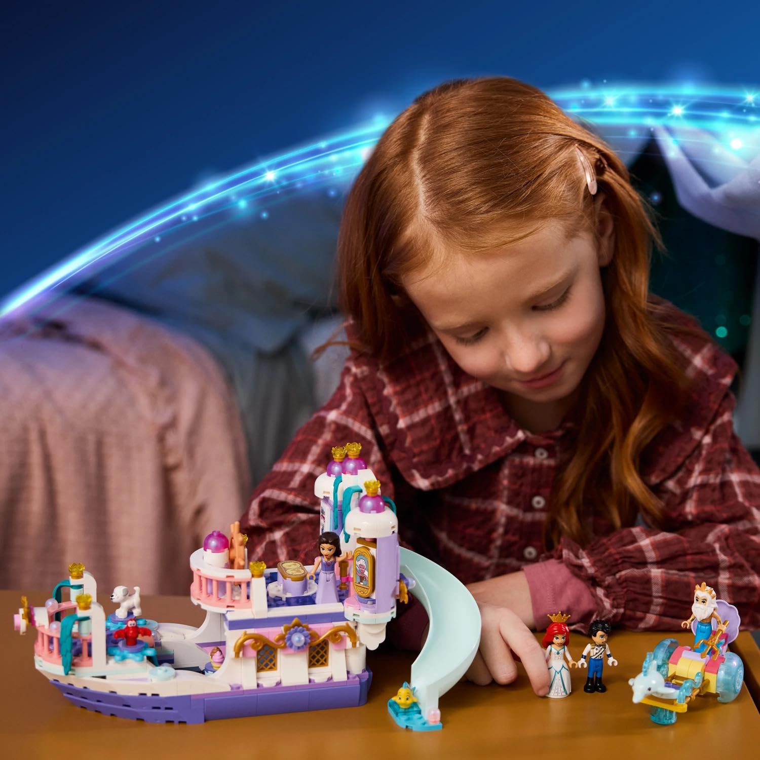 LEGO Disney Princess Ariel's Royal Wedding Boat Toy Set 43299 | Ages 6+ 3