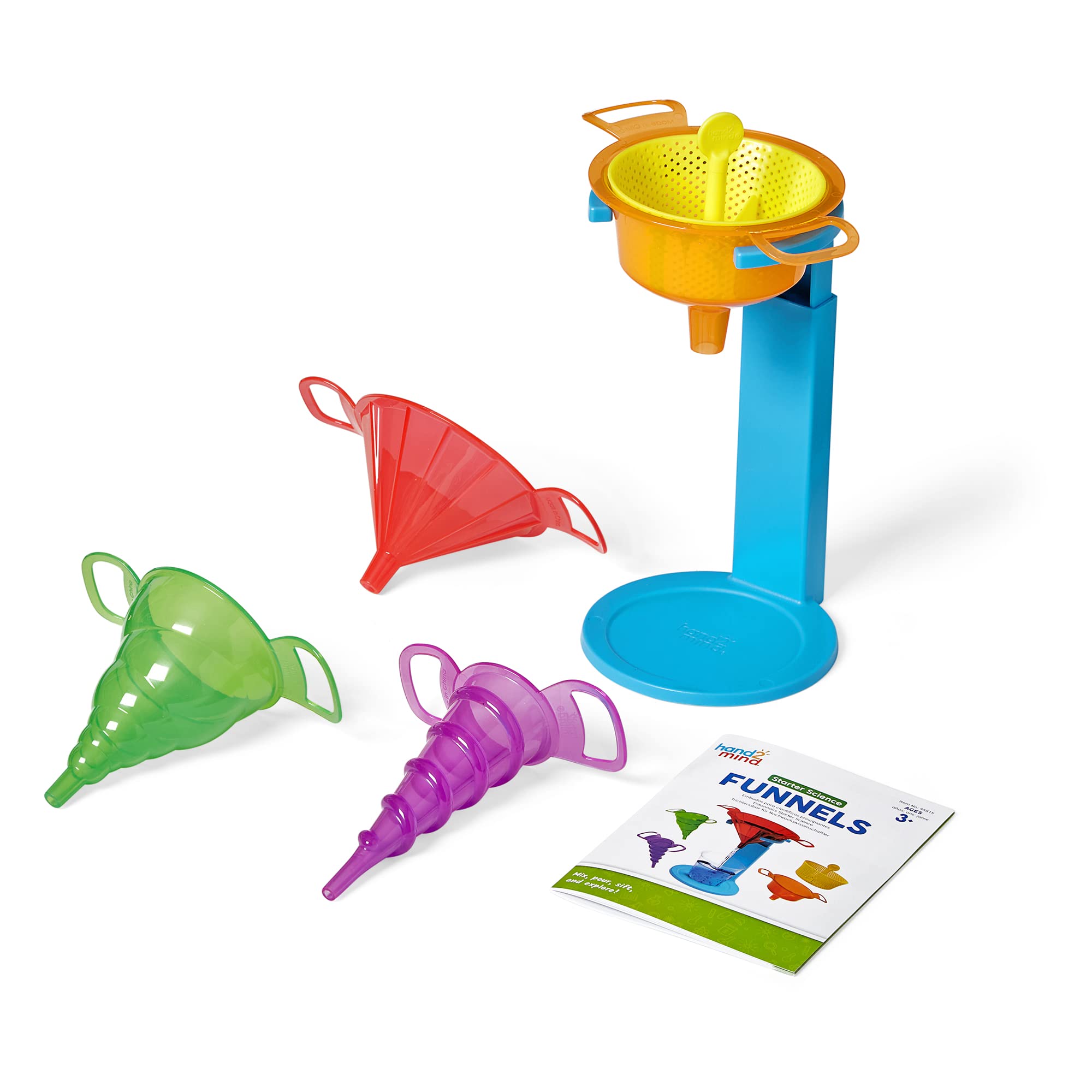 hand2mind Learning Resources Starter Science Funnels for Ages 3+ 6