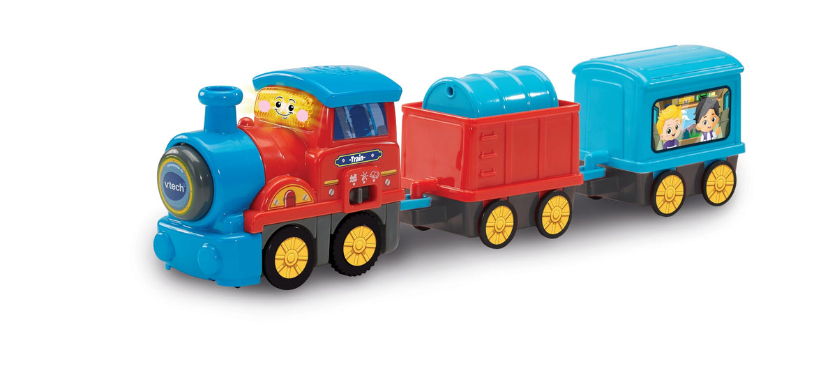 VTech Toot-Toot Drivers Learn & Go Train Set - Motorised, 19 Track Pieces, Ages 1-5