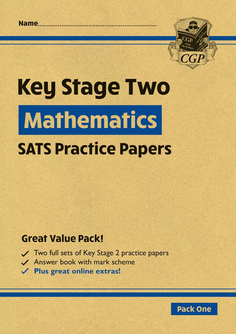 CGP KS2 Maths SATS Practice Papers - Pack 1 | Ages 10-11 | 2022 Tests