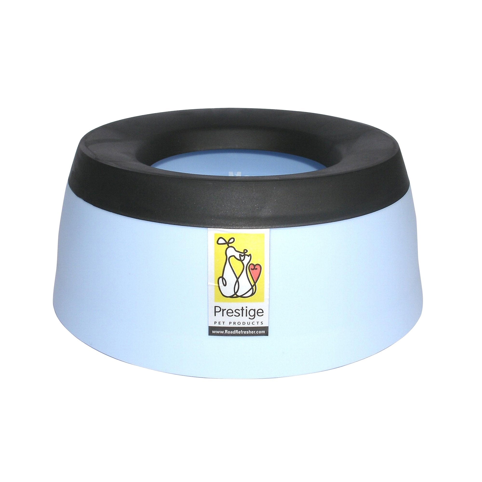 Road Refresher Non Spill Pet Water Bowl - Eliminates Spills | L | Blue 1