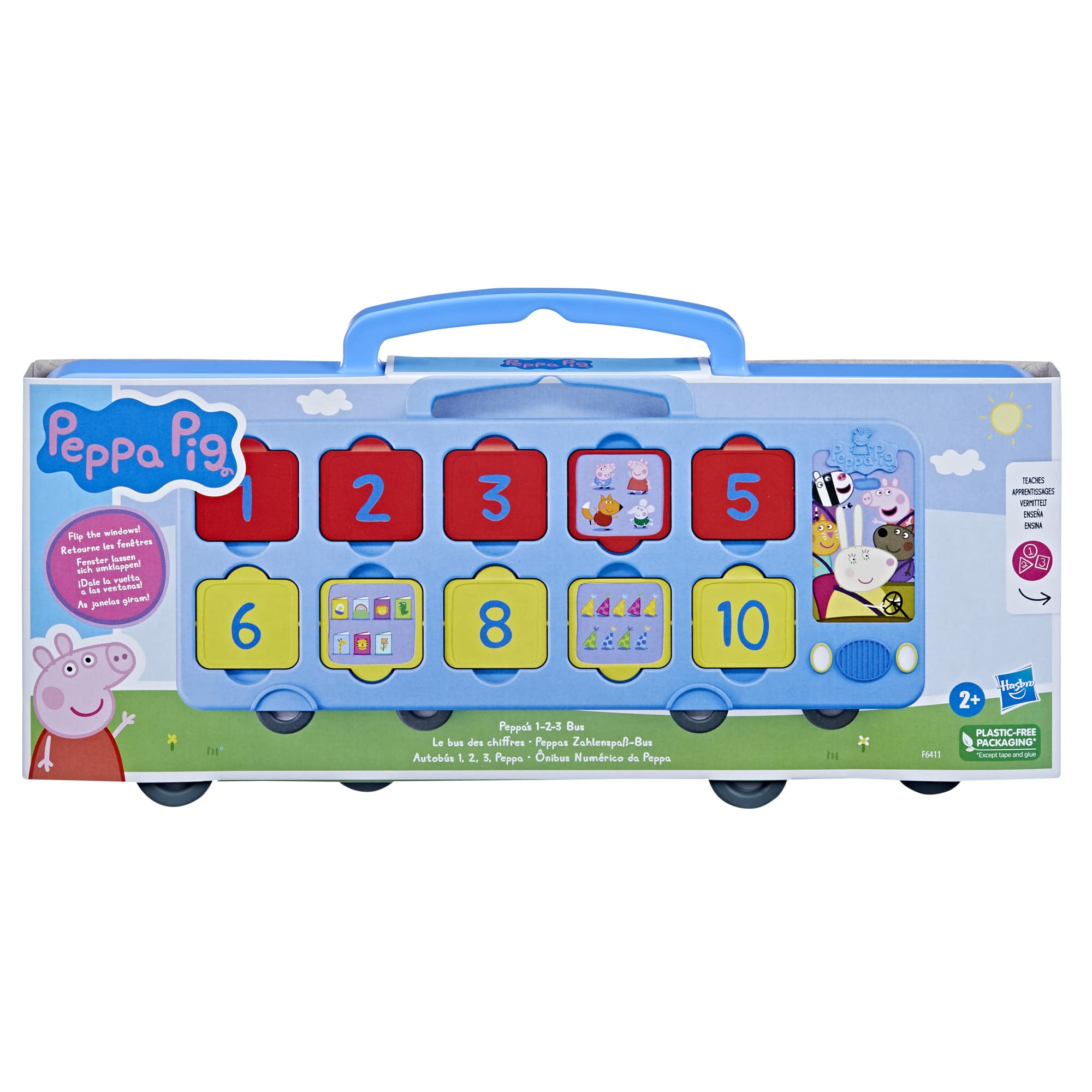 Peppa Pig Learn with Peppa Bus - Educational Counting Toy for Toddlers 1
