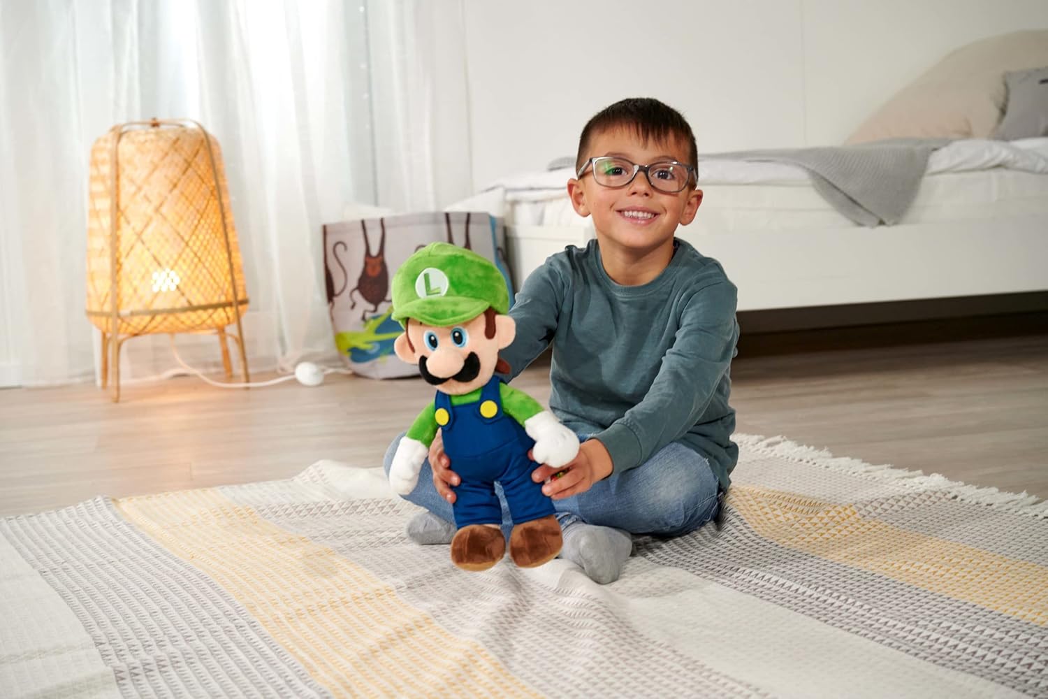 Super Mario Luigi Plush Toy - 30 cm Soft Stuffed Animal for Kids & Adults 3