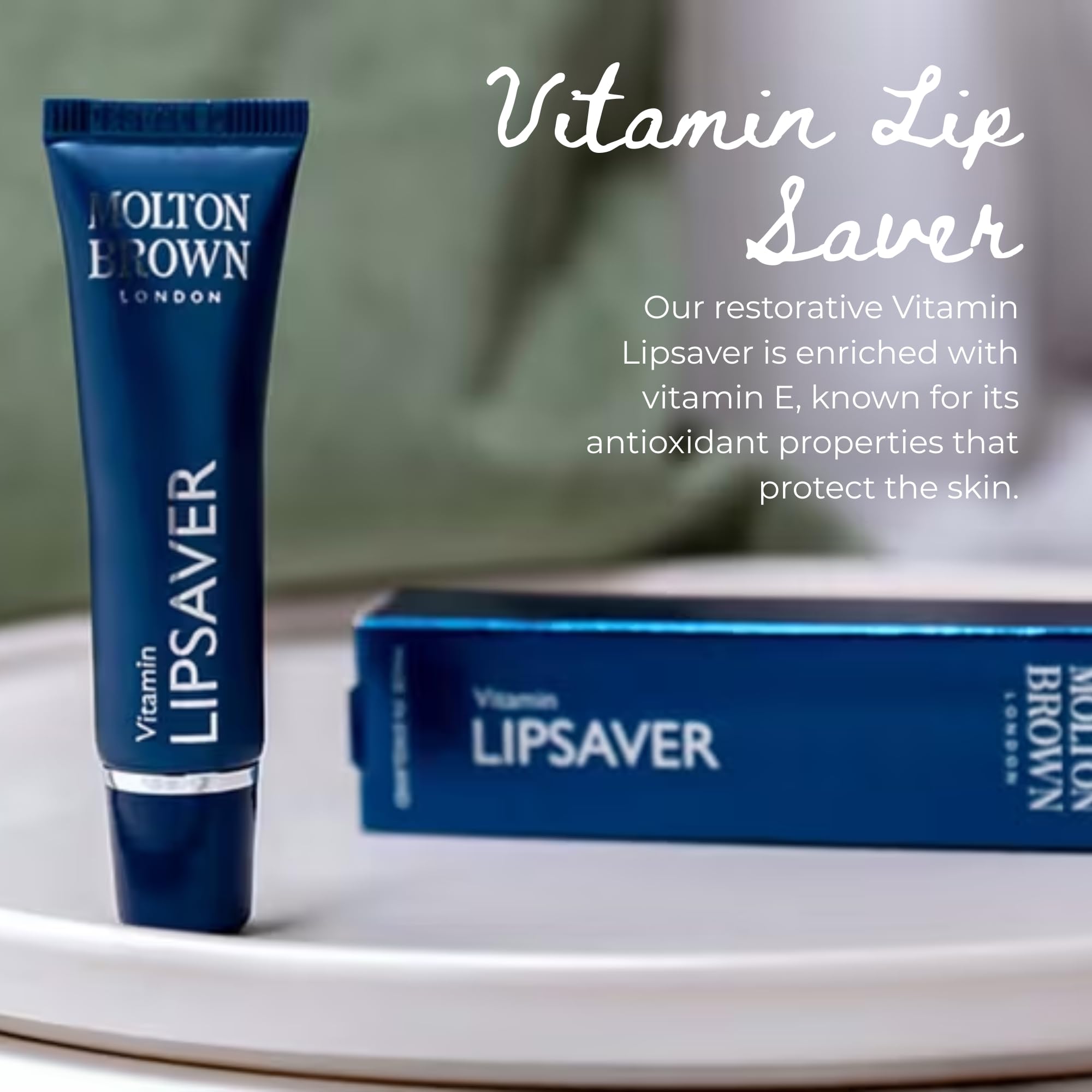 Molton Brown Vitamin Lipsaver - Enriched with Vitamin E | 10ml Balm 3