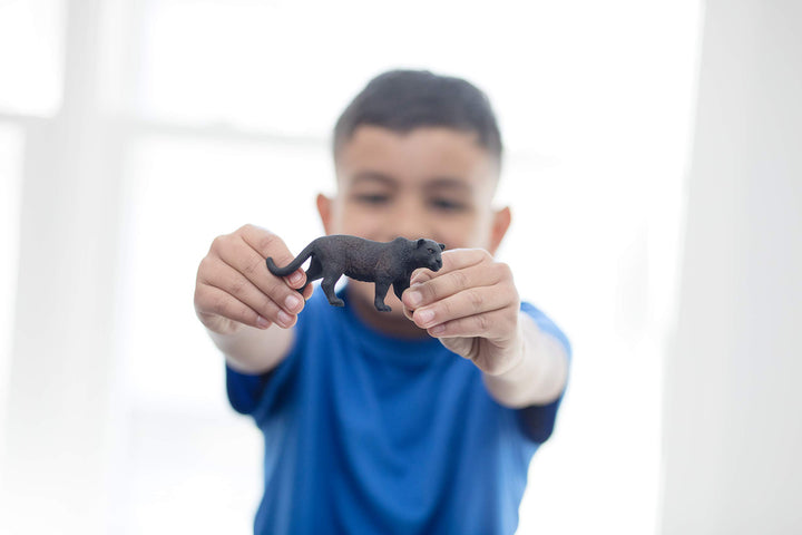 Schleich 14774 Black Panther - Individually Hand-Painted Animal Figure
