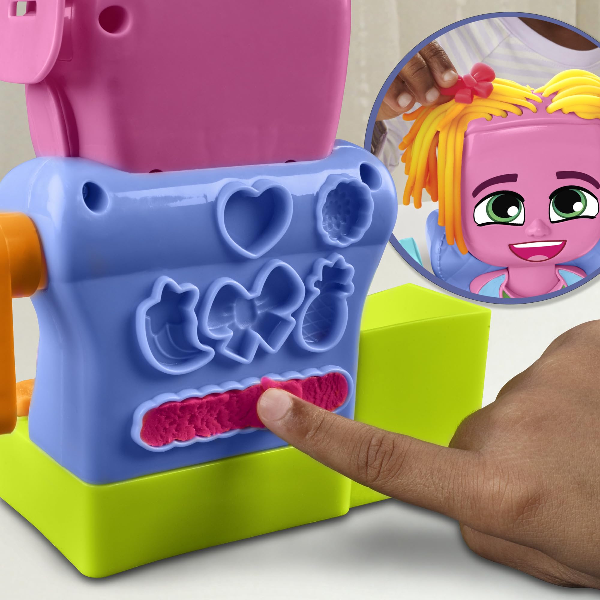 Play-Doh Hair Stylin' Salon Playset - Creative Styling Fun for Ages 3+ 7