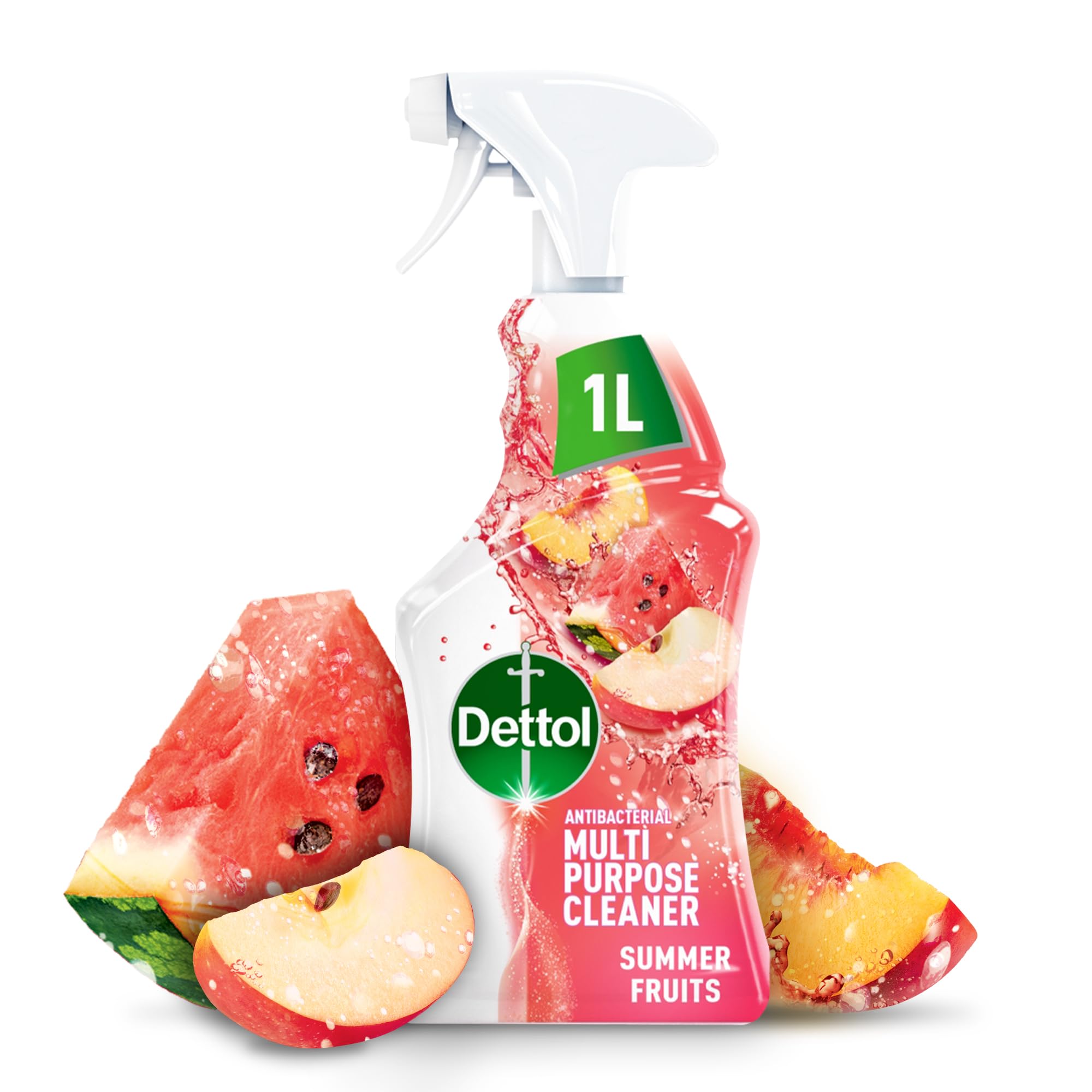 Dettol Antibacterial Cleaning Spray Summer Fruits - Kills 99.9% Bacteria | 1L Liquid