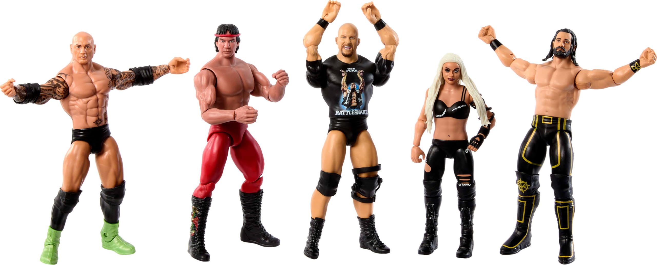 Mattel WWE “Stone Cold” Steve Austin Action Figure - 6-Inch Scale with TrueFX Detail, 10-Point Articulation 12