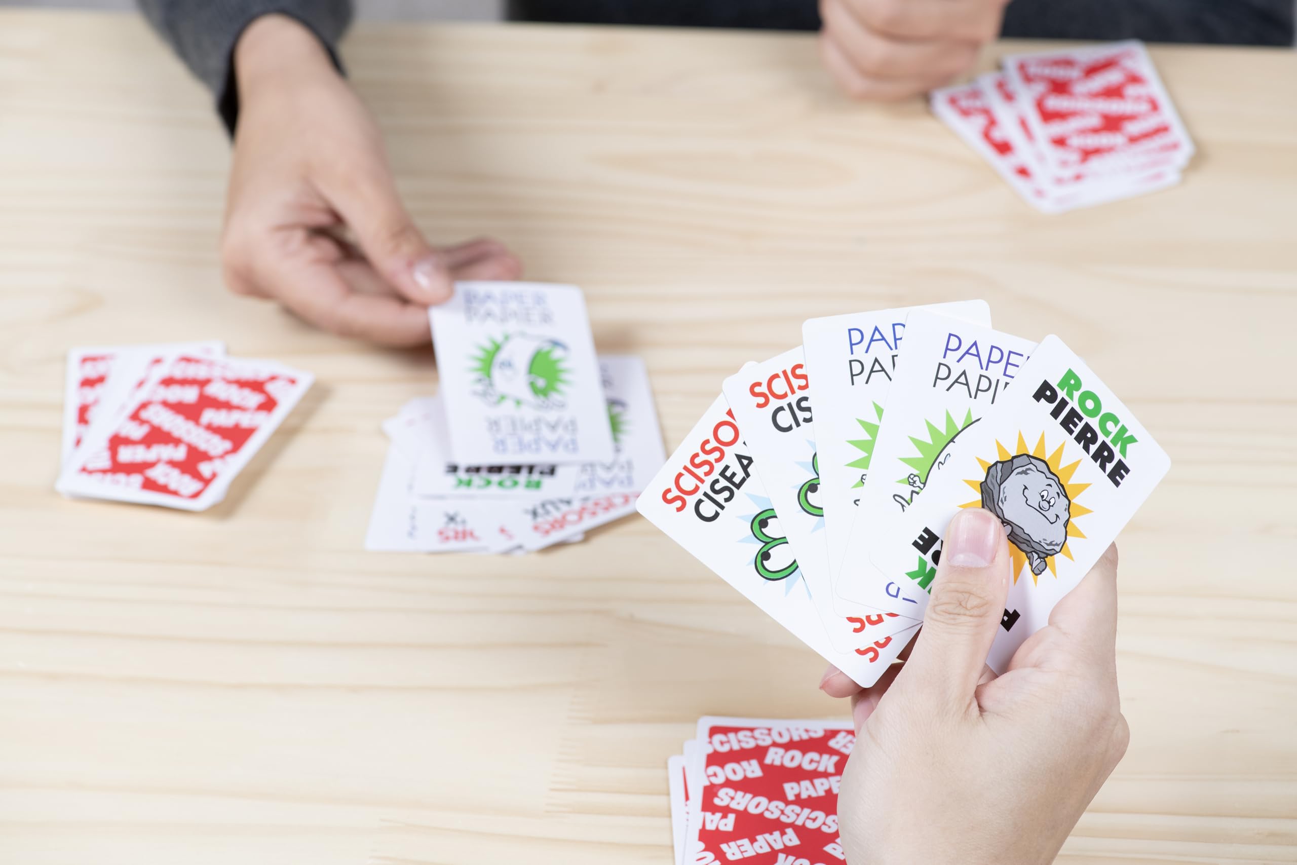 Jax Rock Paper Scissors The Card Game | 2 Players | Ages 4+ | Bilingual Version 5