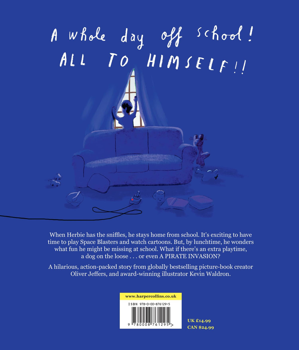A Day Off School - Illustrated Children's Hardcover Book by Oliver Jeffers
