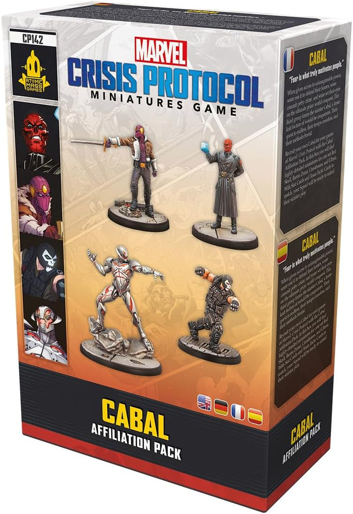 Atomic Mass Games Marvel Crisis Protocol: Cabal Affiliation Pack Miniatures (FFGCP142)