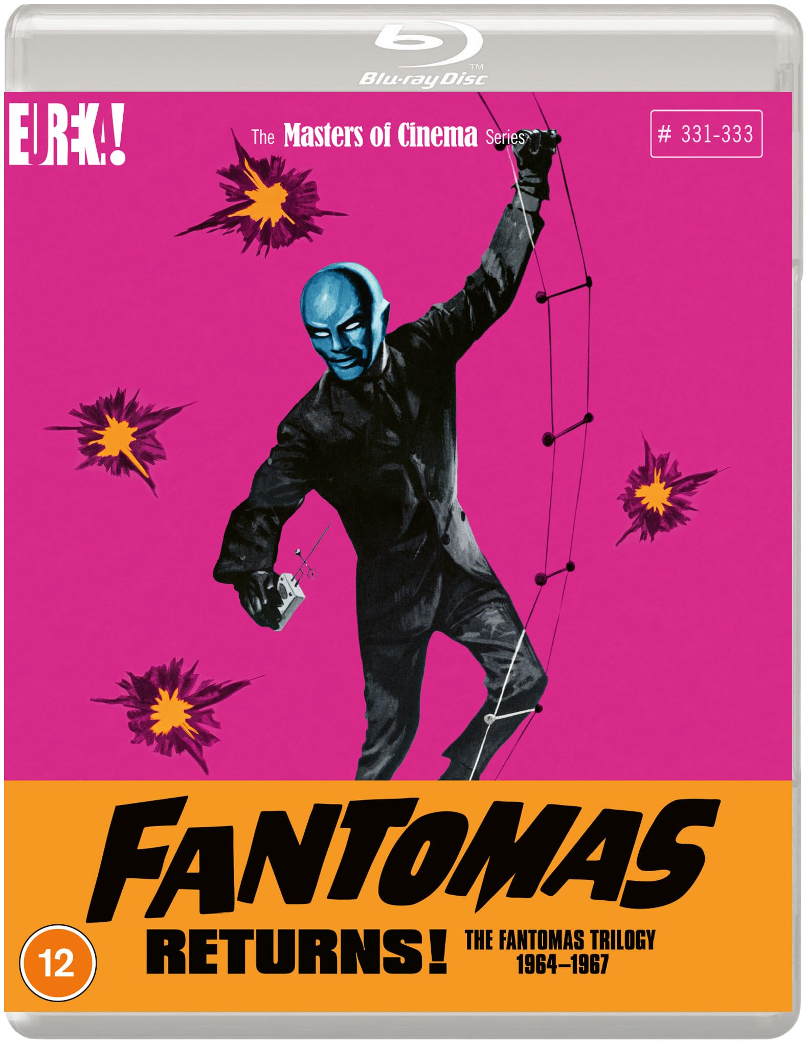 FANTOMAS RETURNS!: THE FANTOMAS TRILOGY, 1964–67 [Blu-ray]