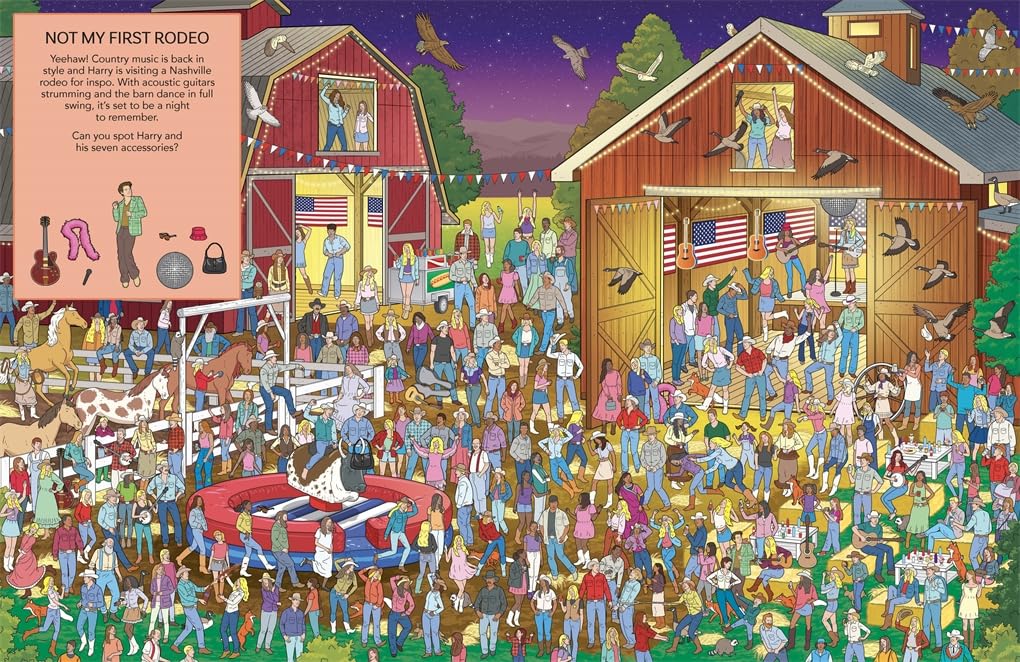 Where’s Harry?: A Stylish Search Book [Paperback]